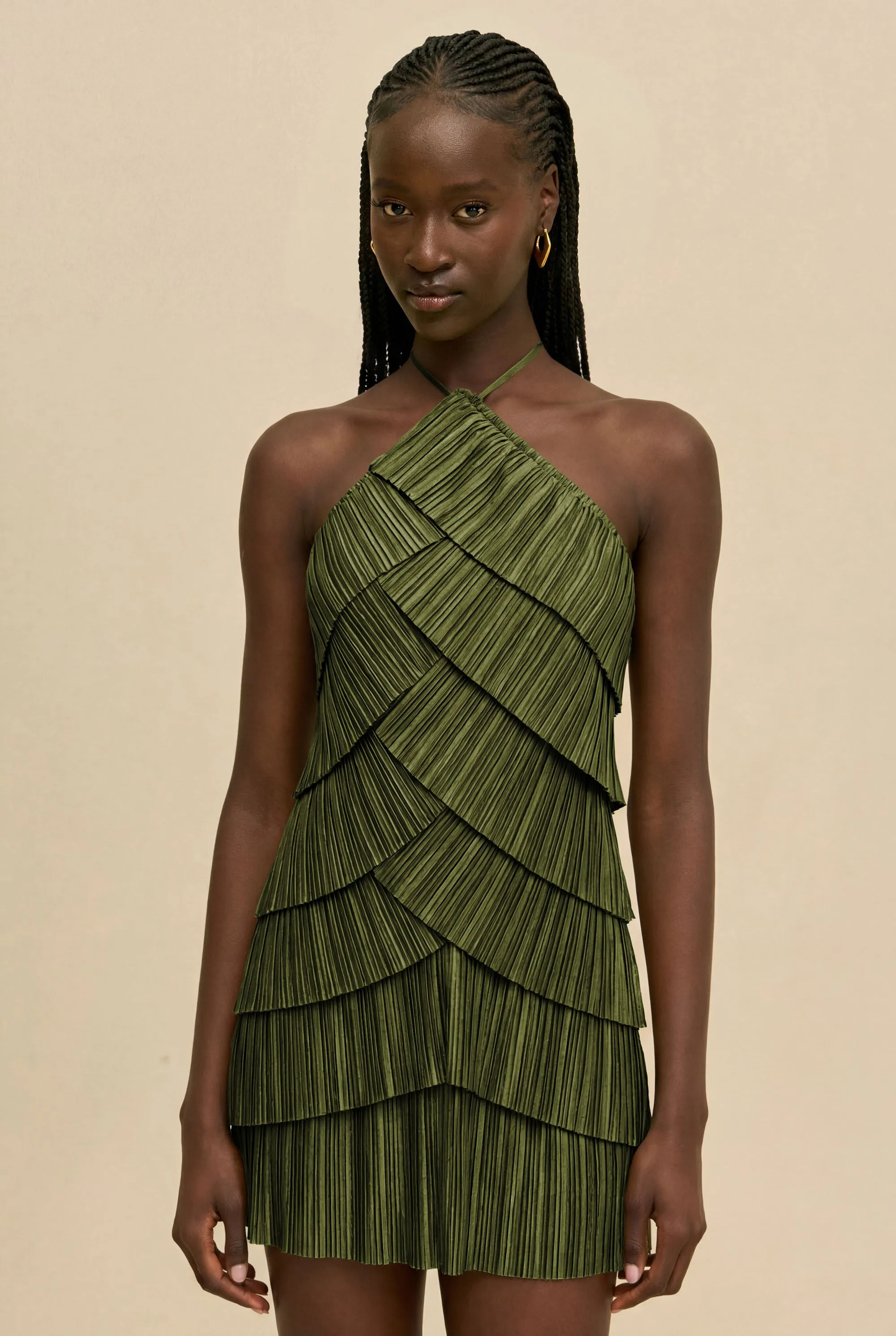 VARSHA DRESS - DEEP PASTURE sold by Cult Gaia product image thumbnail 2