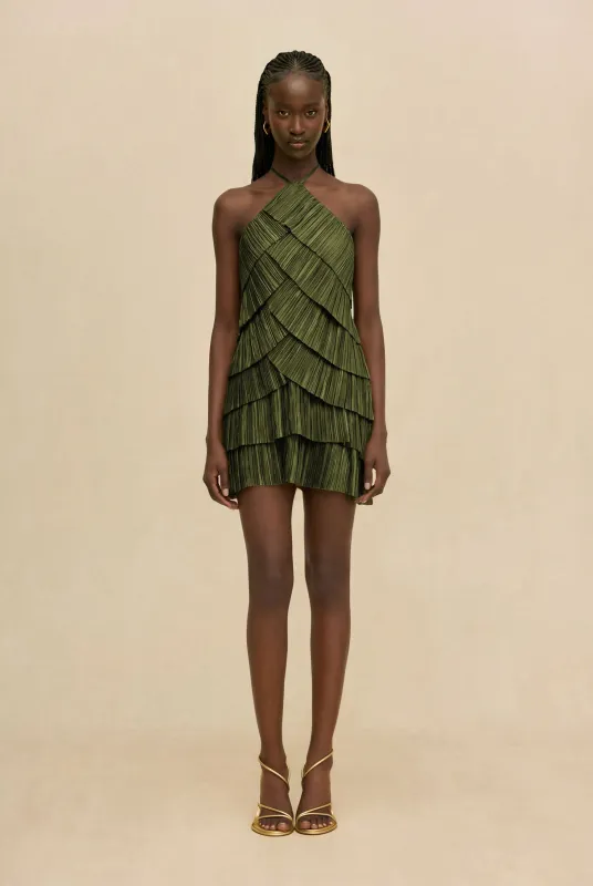 VARSHA DRESS - DEEP PASTURE sold by Cult Gaia