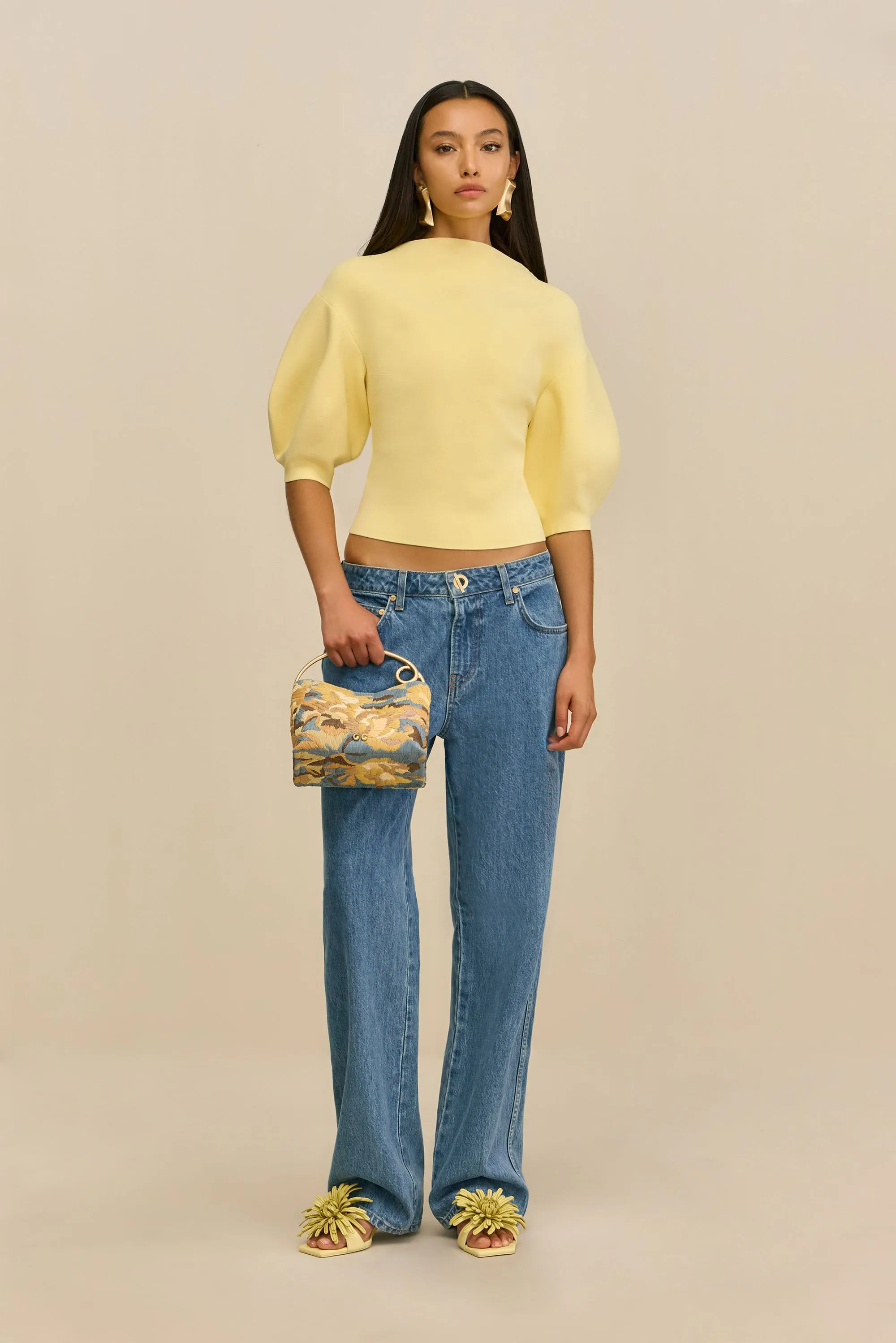 XADEN KNIT TOP - TAPESTRY sold by Cult Gaia product image thumbnail 2