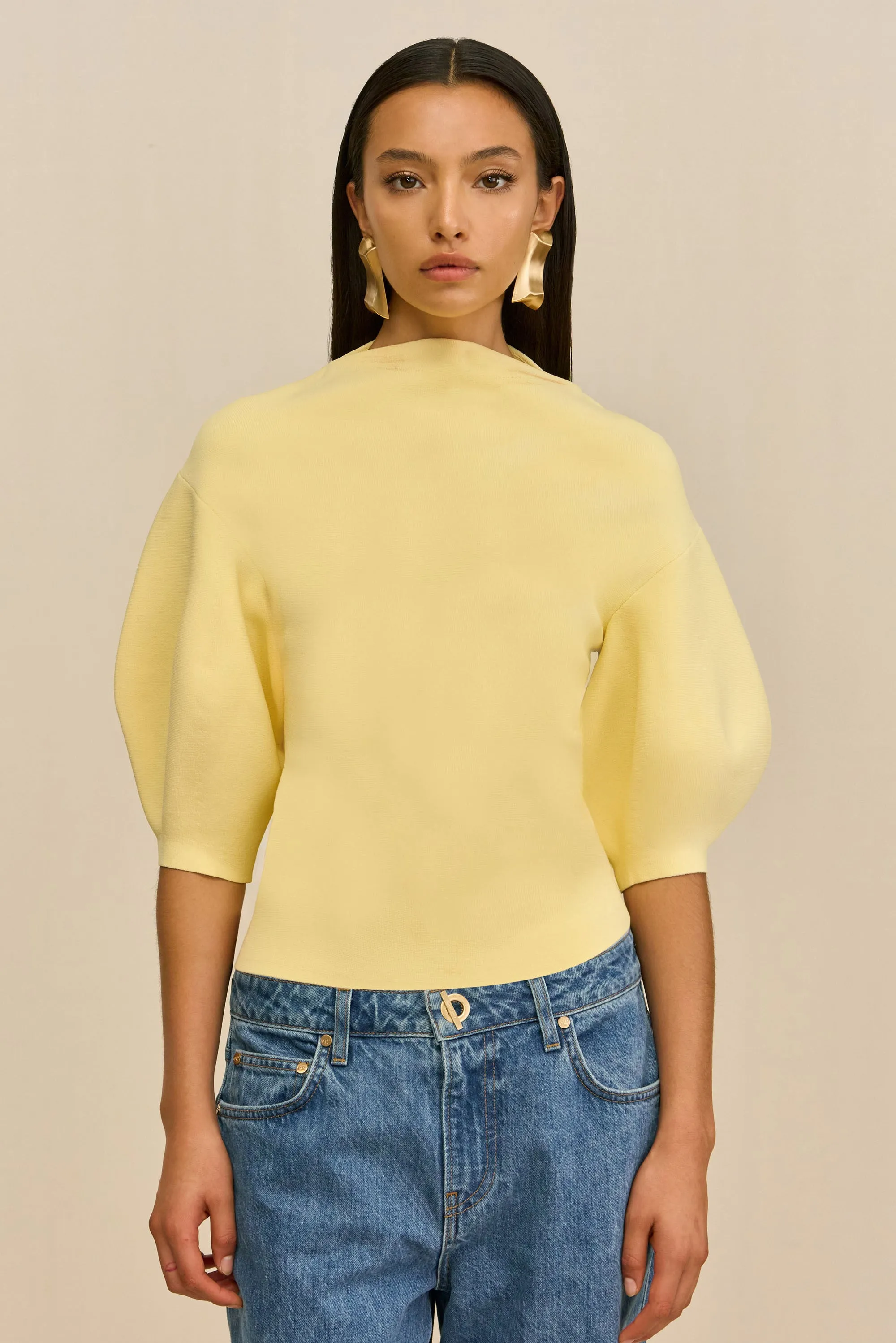 XADEN KNIT TOP - TAPESTRY sold by Cult Gaia