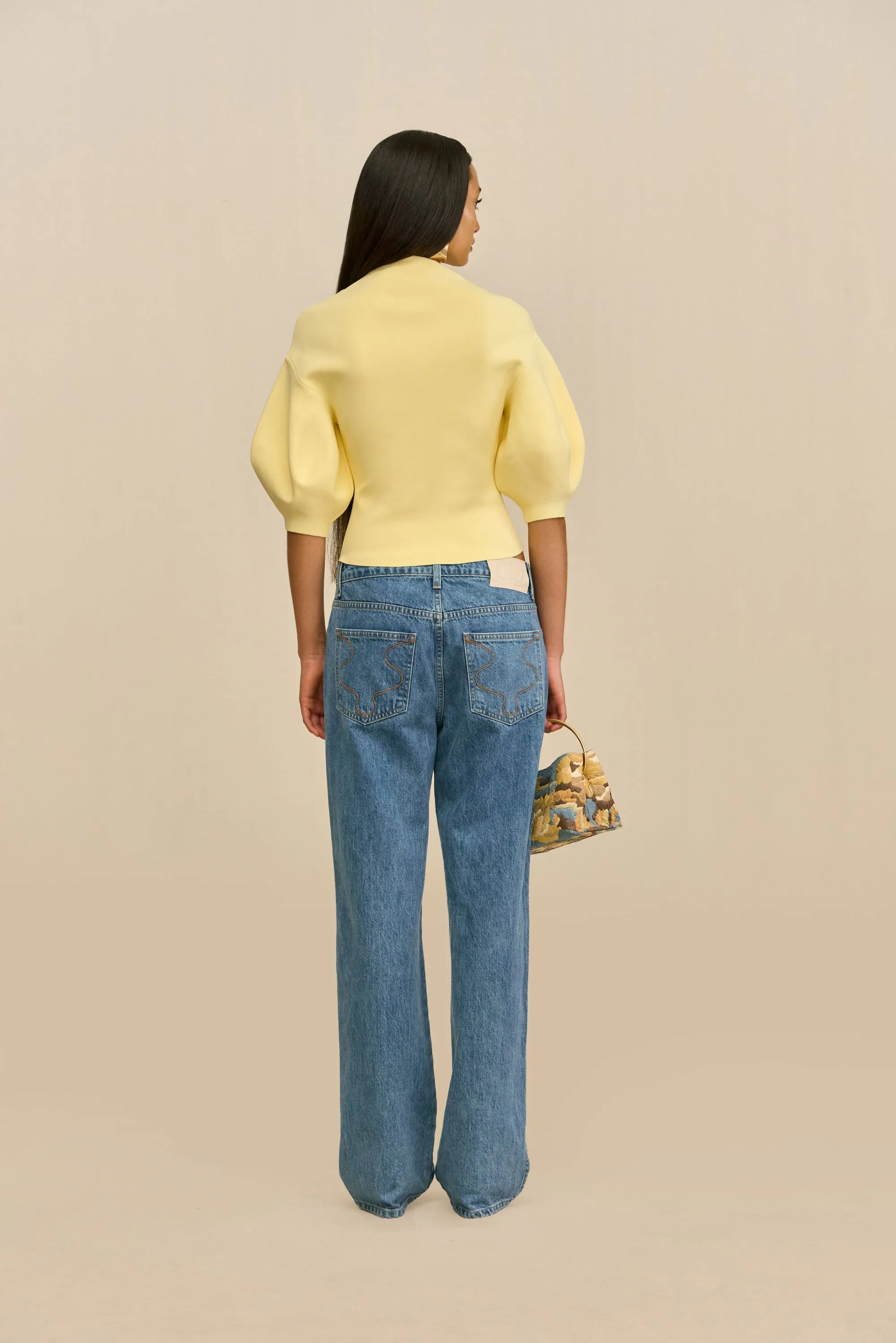 XADEN KNIT TOP - TAPESTRY sold by Cult Gaia product image thumbnail 4