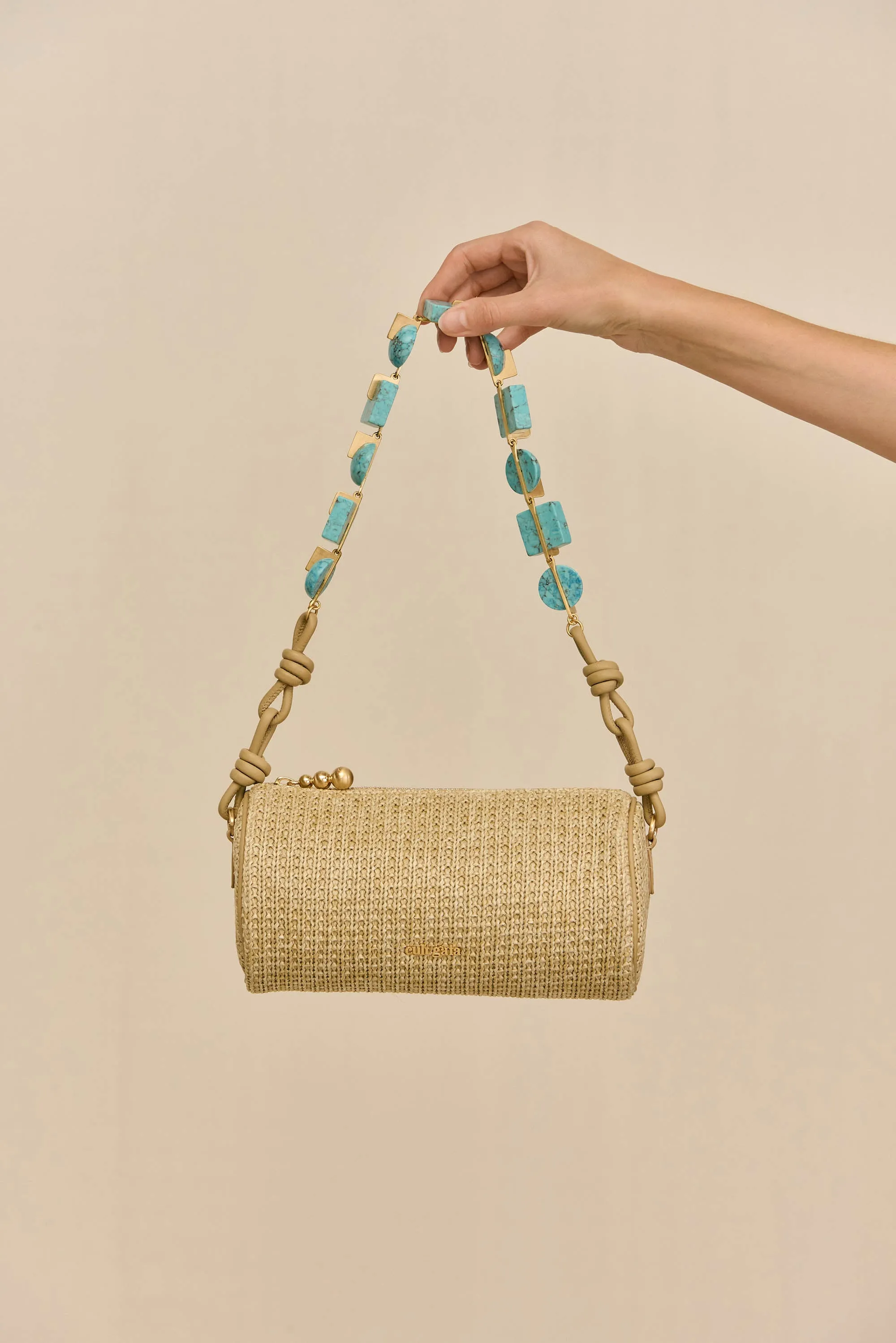 ZOZINA SHOULDER BAG - IBIZA TURQUOISE MULTI sold by Cult Gaia product image thumbnail 2