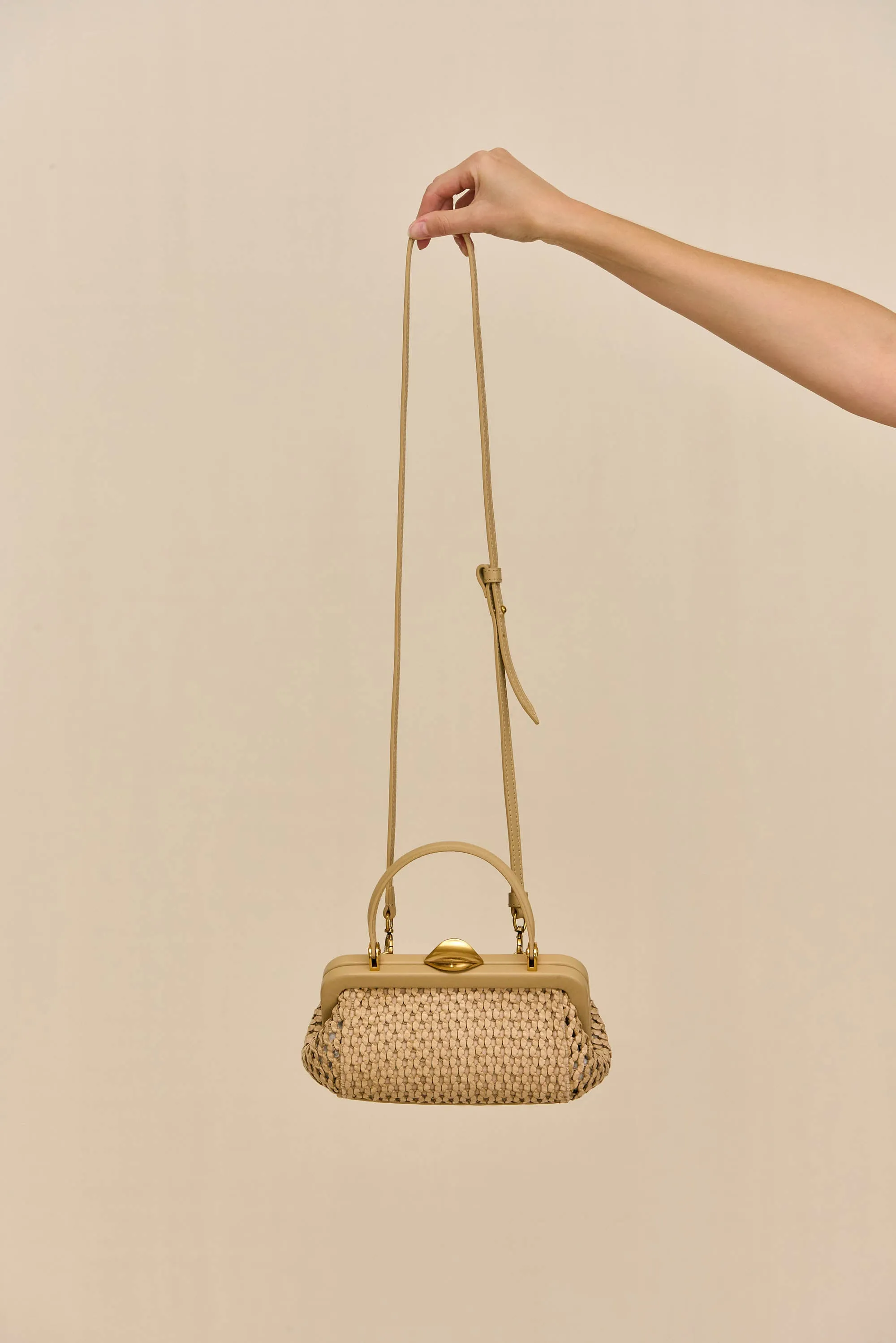 ZUMA MINI CROSSBODY BAG - SAND sold by Cult Gaia product image thumbnail 4
