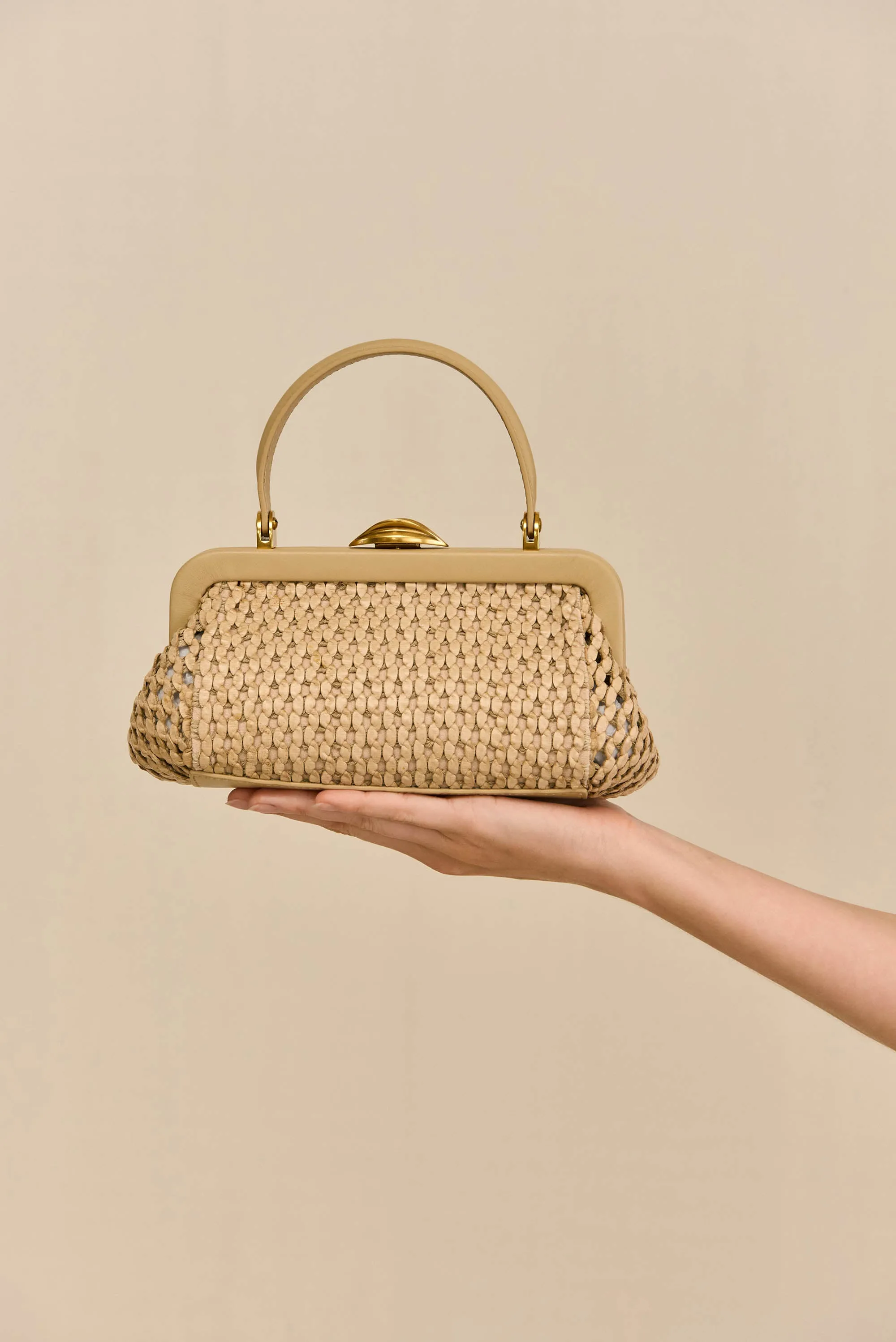 ZUMA MINI CROSSBODY BAG - SAND sold by Cult Gaia product image thumbnail 3