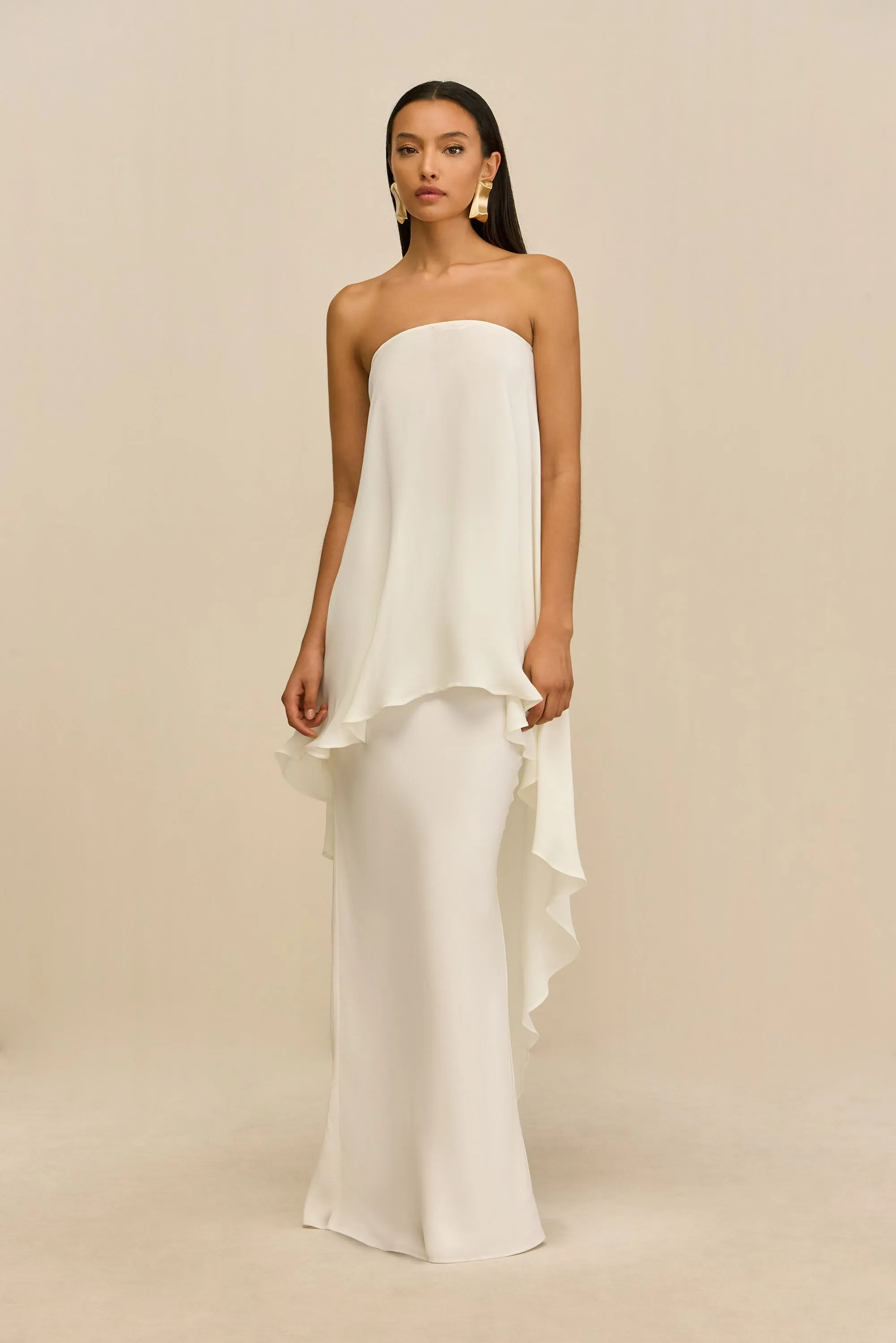 CHANTEL SKIRT - OFF WHITE sold by Cult Gaia product image thumbnail 3