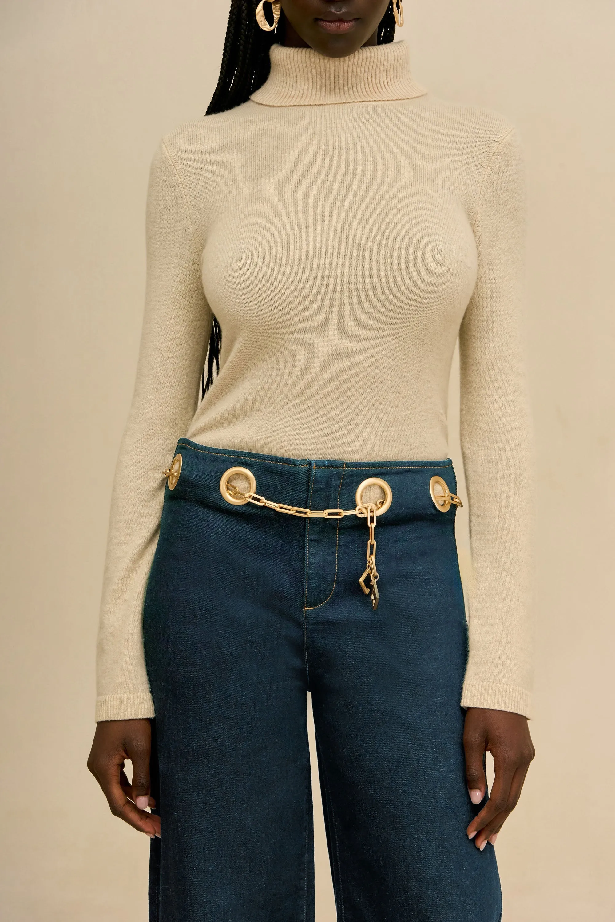 SYDNEY PANT - INDIGO KHAKI sold by Cult Gaia product image thumbnail 4