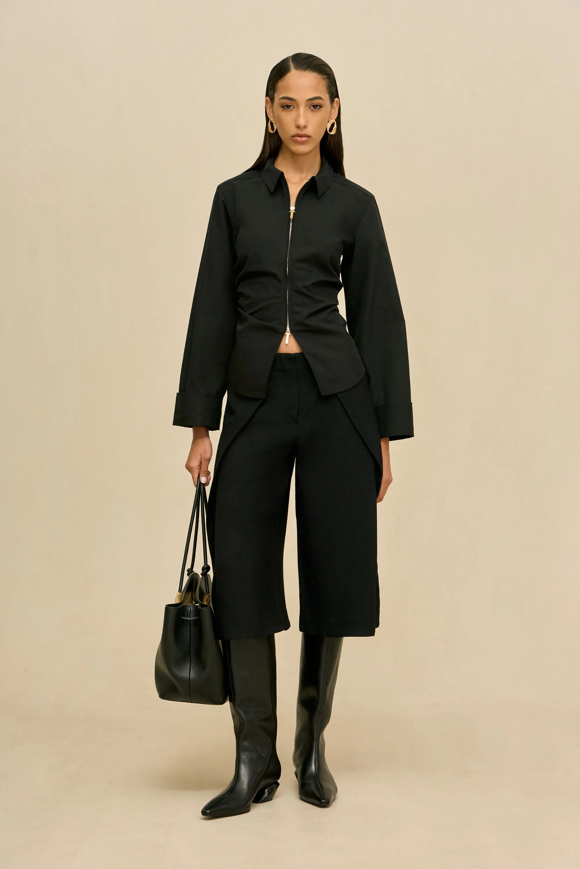 SENNE TOP - BLACK sold by Cult Gaia product image thumbnail 2