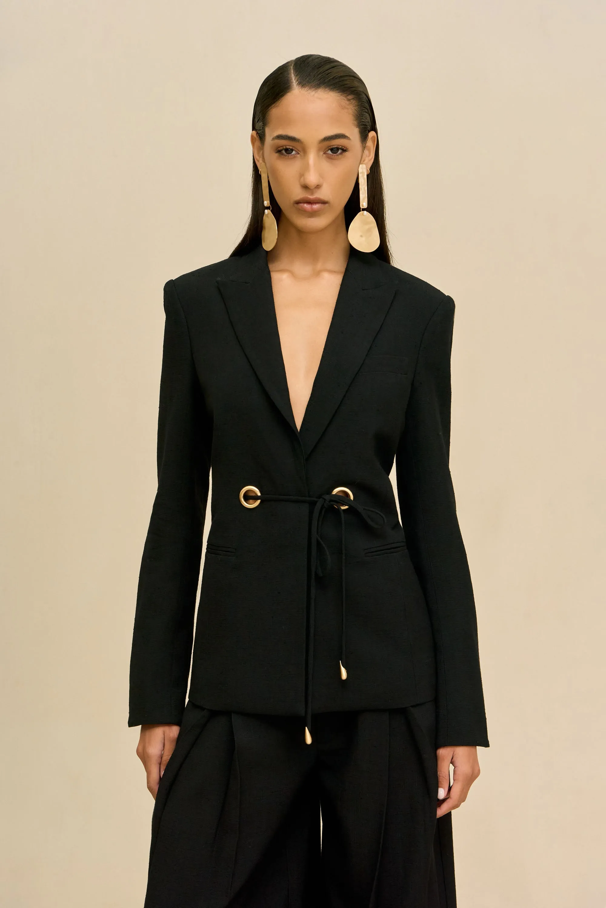 MAIRA JACKET - BLACK sold by Cult Gaia product image thumbnail 3