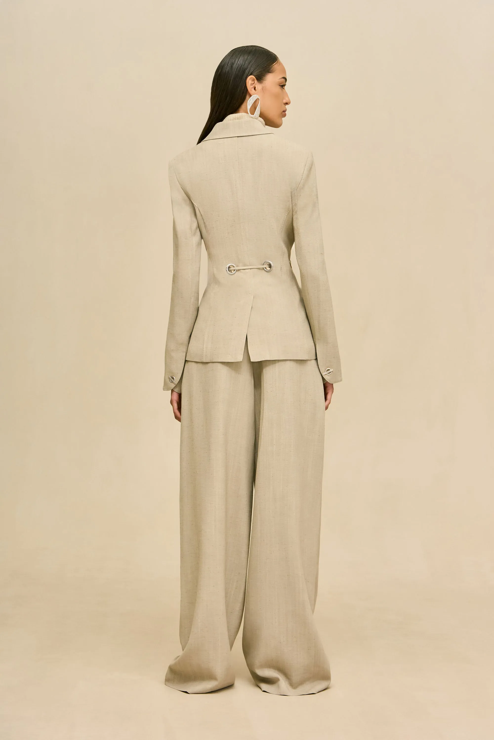 MAIRA JACKET - QUAIL sold by Cult Gaia product image thumbnail 5