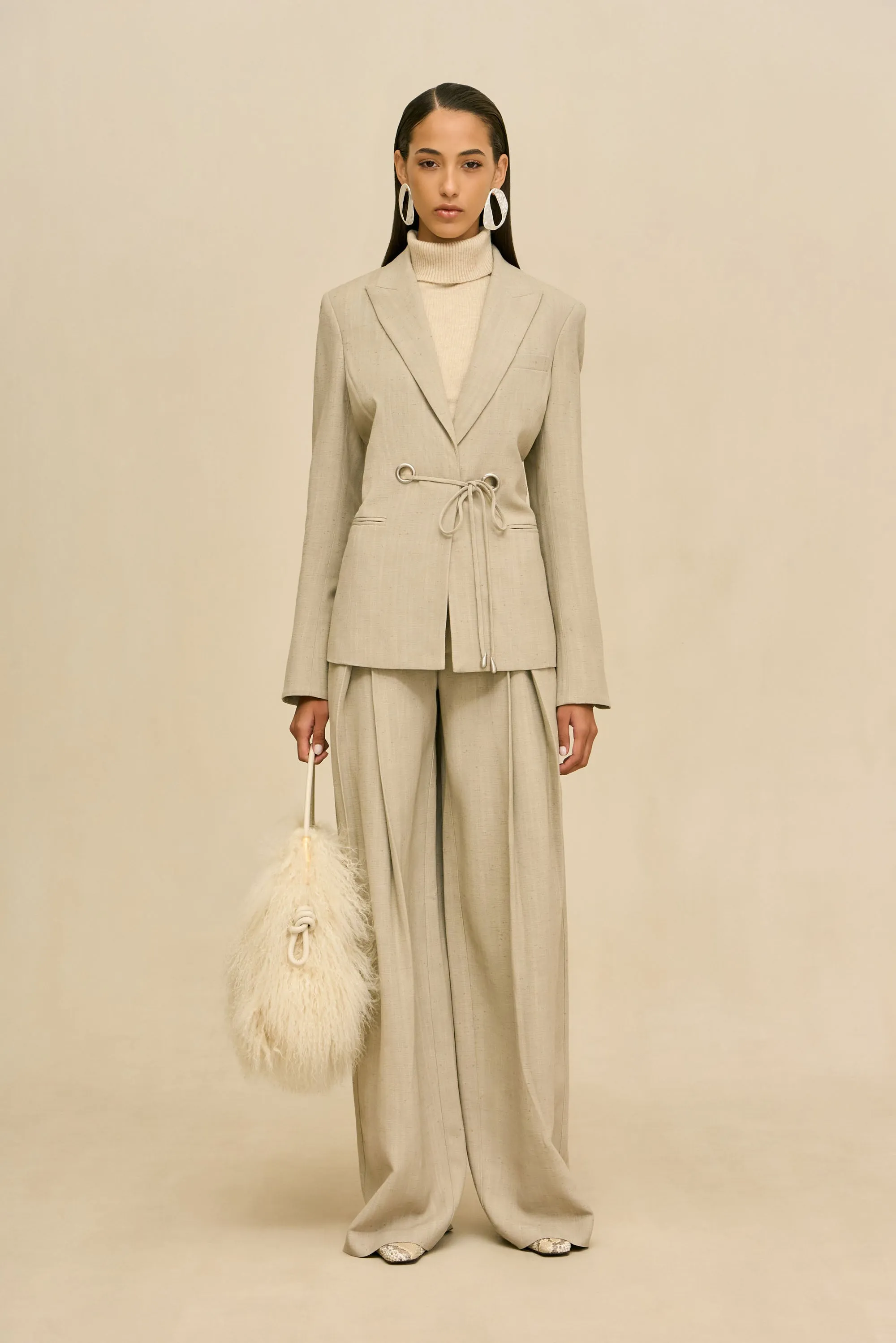 MAIRA JACKET - QUAIL sold by Cult Gaia product image thumbnail 2