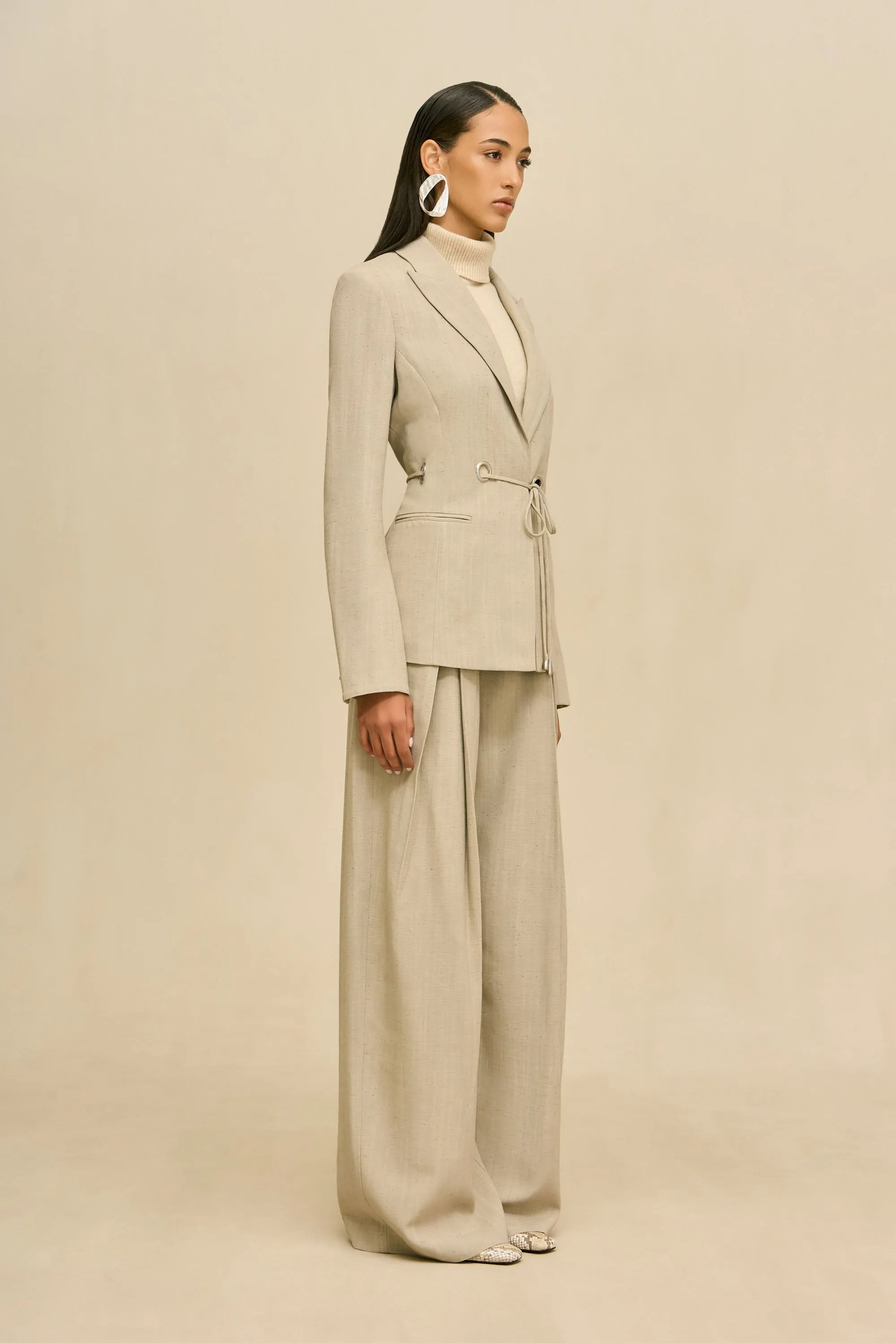 MAIRA JACKET - QUAIL sold by Cult Gaia product image thumbnail 4