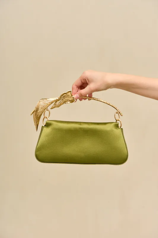 CALLA BAG - DARK CHIVE made by Cult Gaia