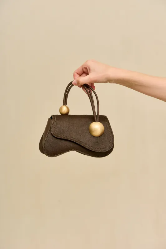KAZIA NANO CROSSBODY BAG - DARK JAVA sold by Cult Gaia