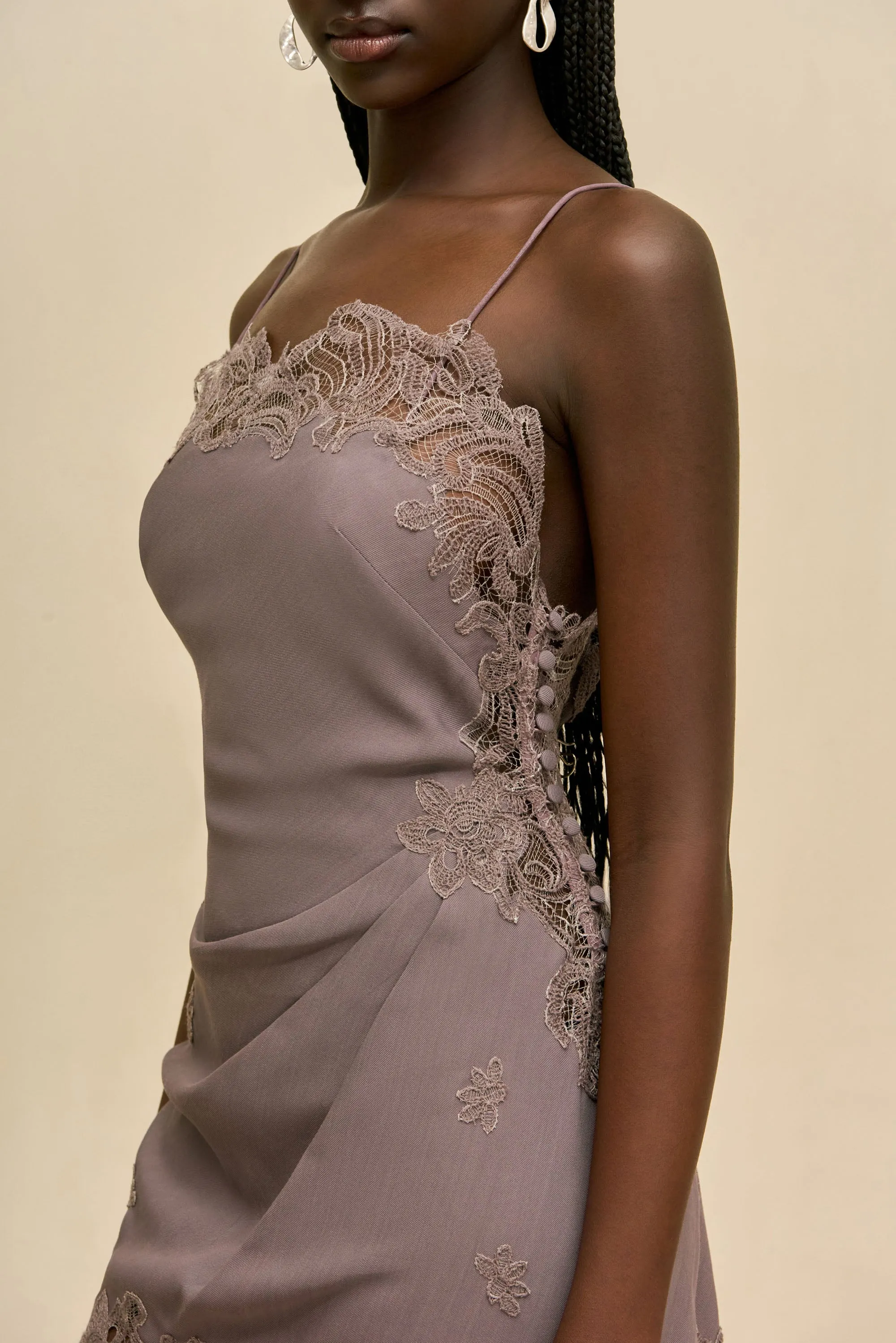 TING DRESS - WARM HAZE sold by Cult Gaia product image thumbnail 5