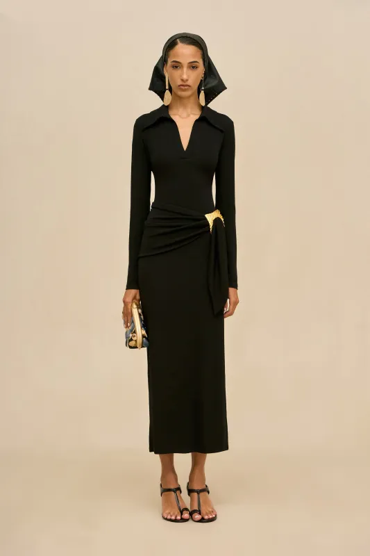 STELLINA DRESS - BLACK sold by Cult Gaia