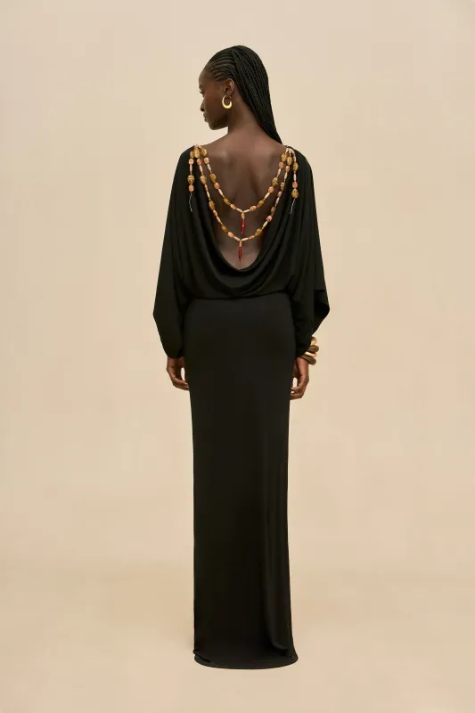 PALLANA GOWN - BLACK made by Cult Gaia