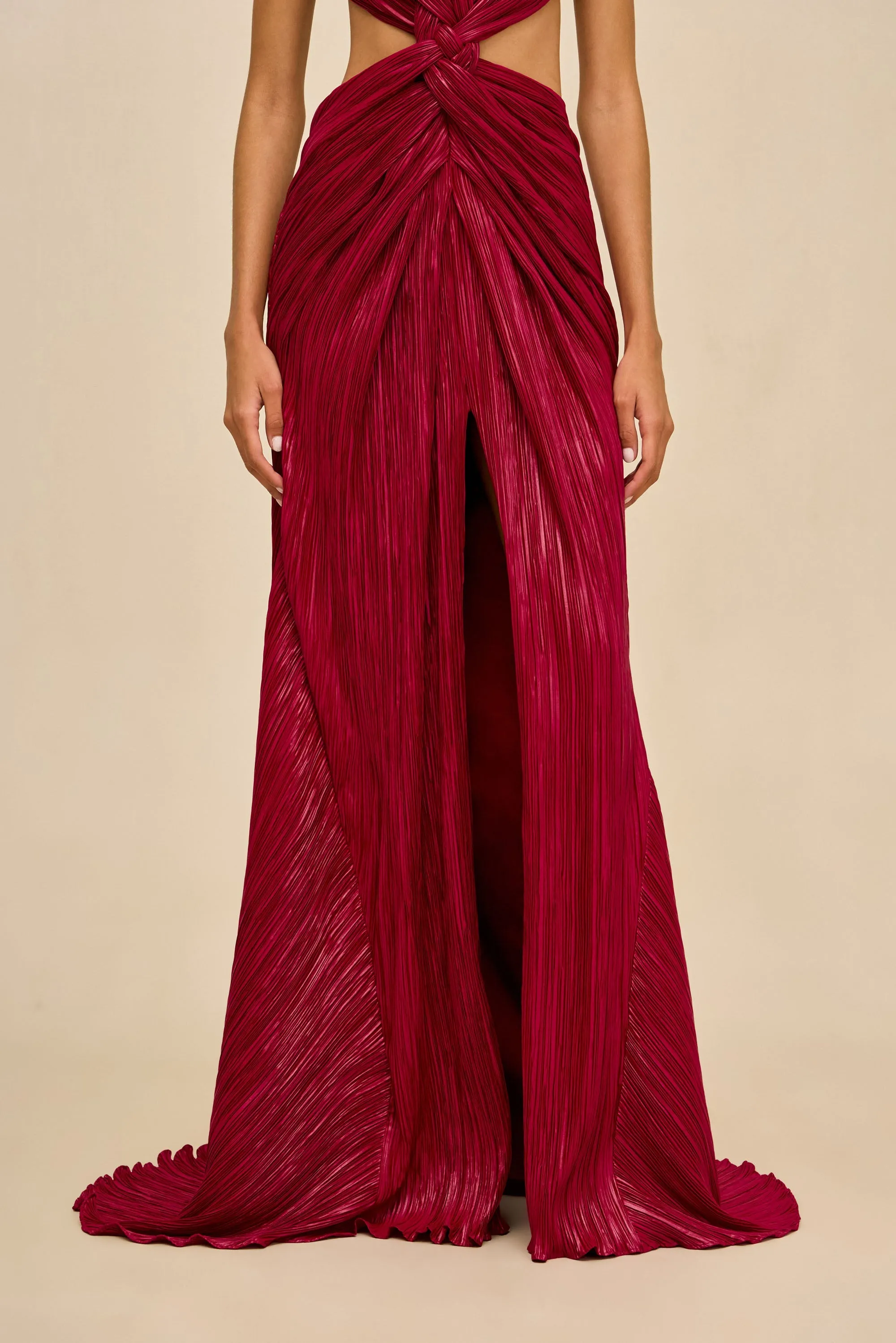 VOSS GOWN - DARK FUCHSIA sold by Cult Gaia product image thumbnail 5