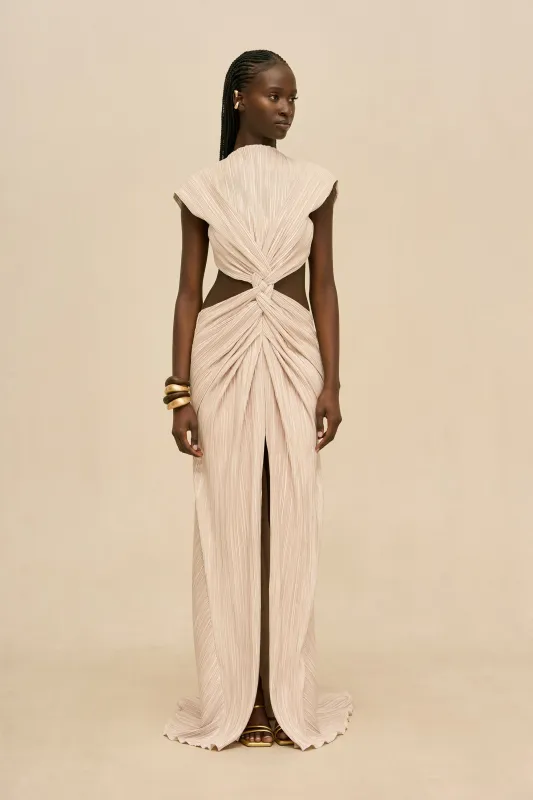 VOSS GOWN - DOVE sold by Cult Gaia