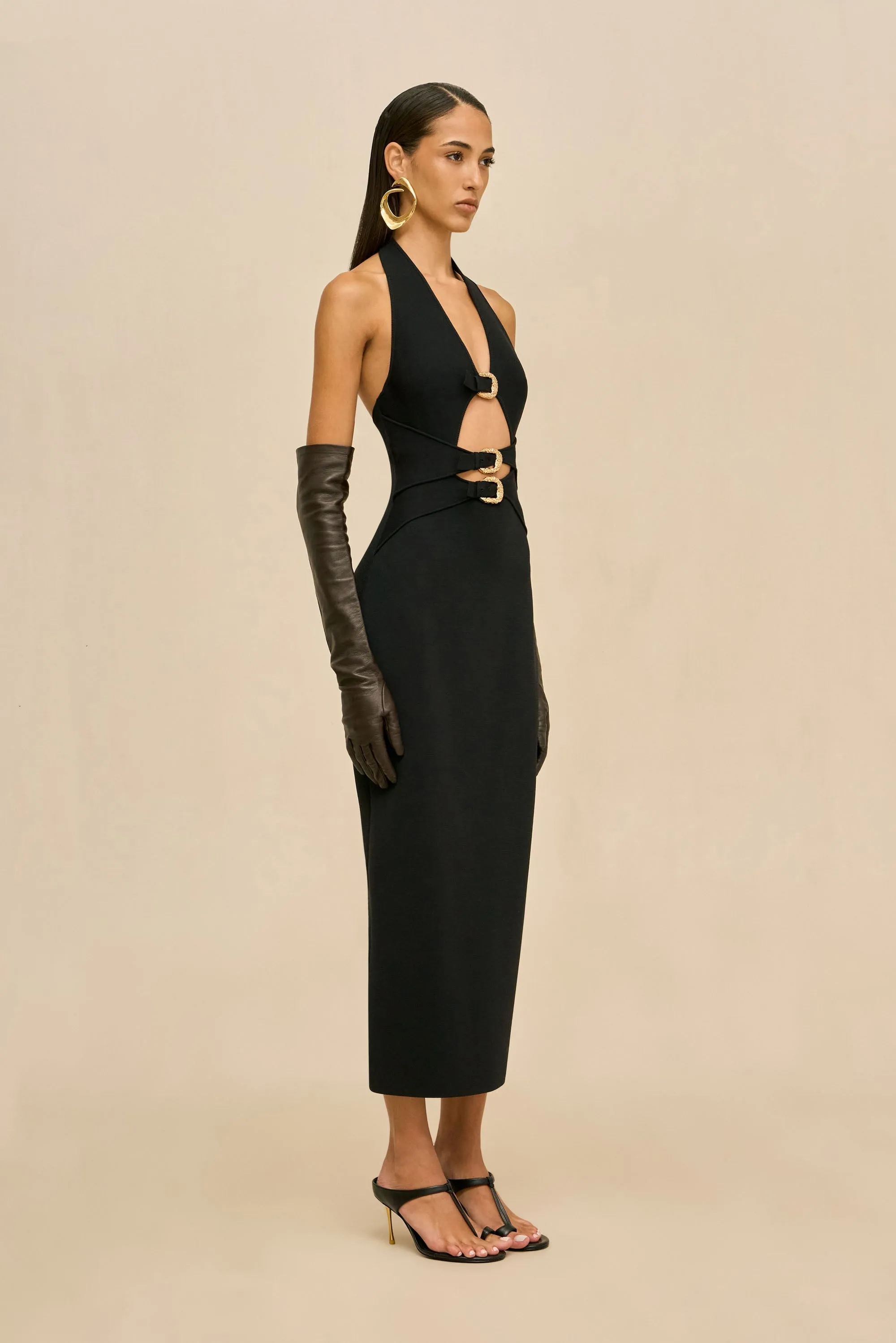 LIMMI DRESS - BLACK sold by Cult Gaia product image thumbnail 4
