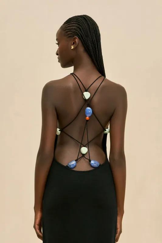 GIANINA DRESS - BLACK made by Cult Gaia