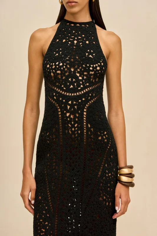 AVALON DRESS - BLACK made by Cult Gaia