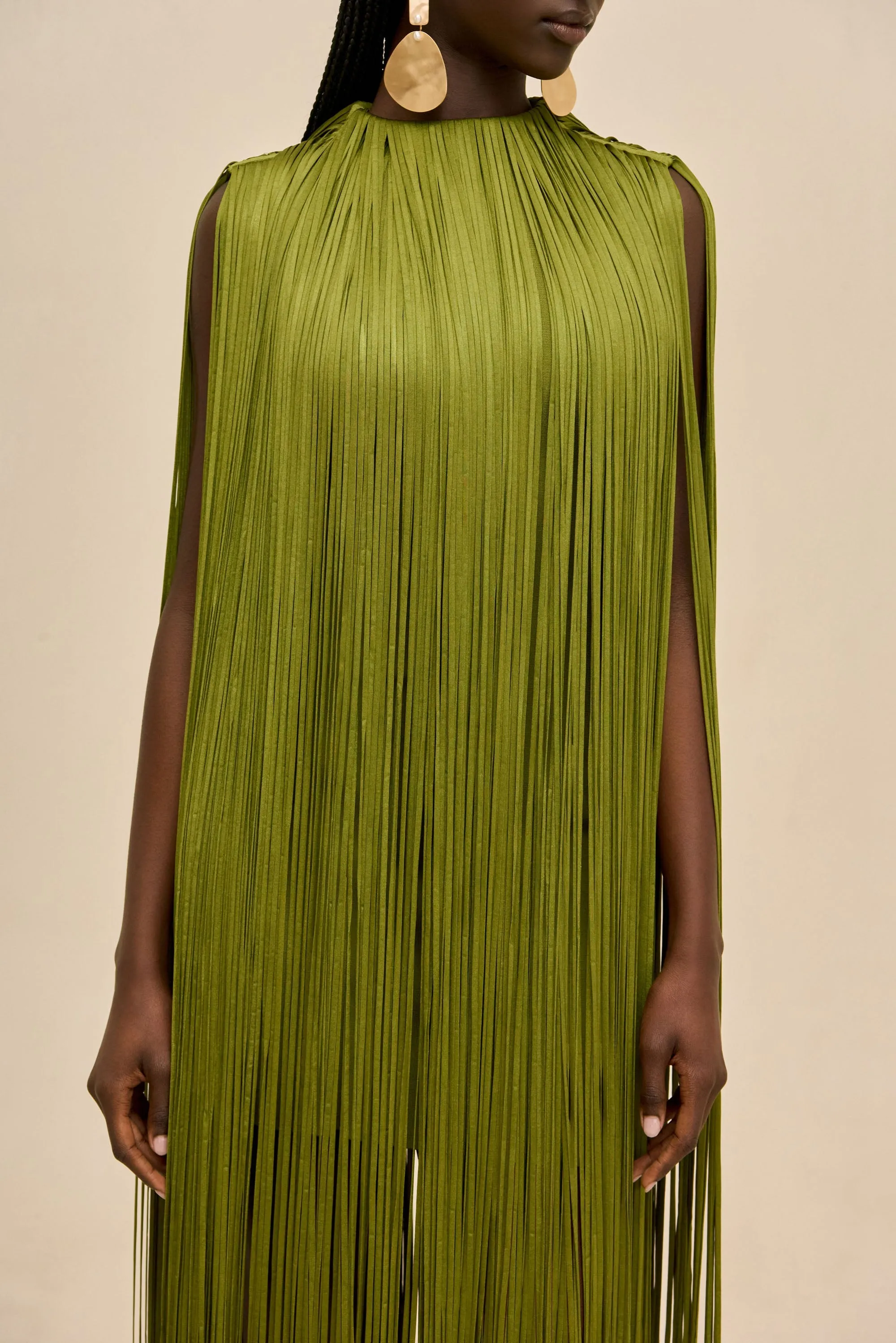 ARIANNA GOWN - CHIVE sold by Cult Gaia product image thumbnail 2