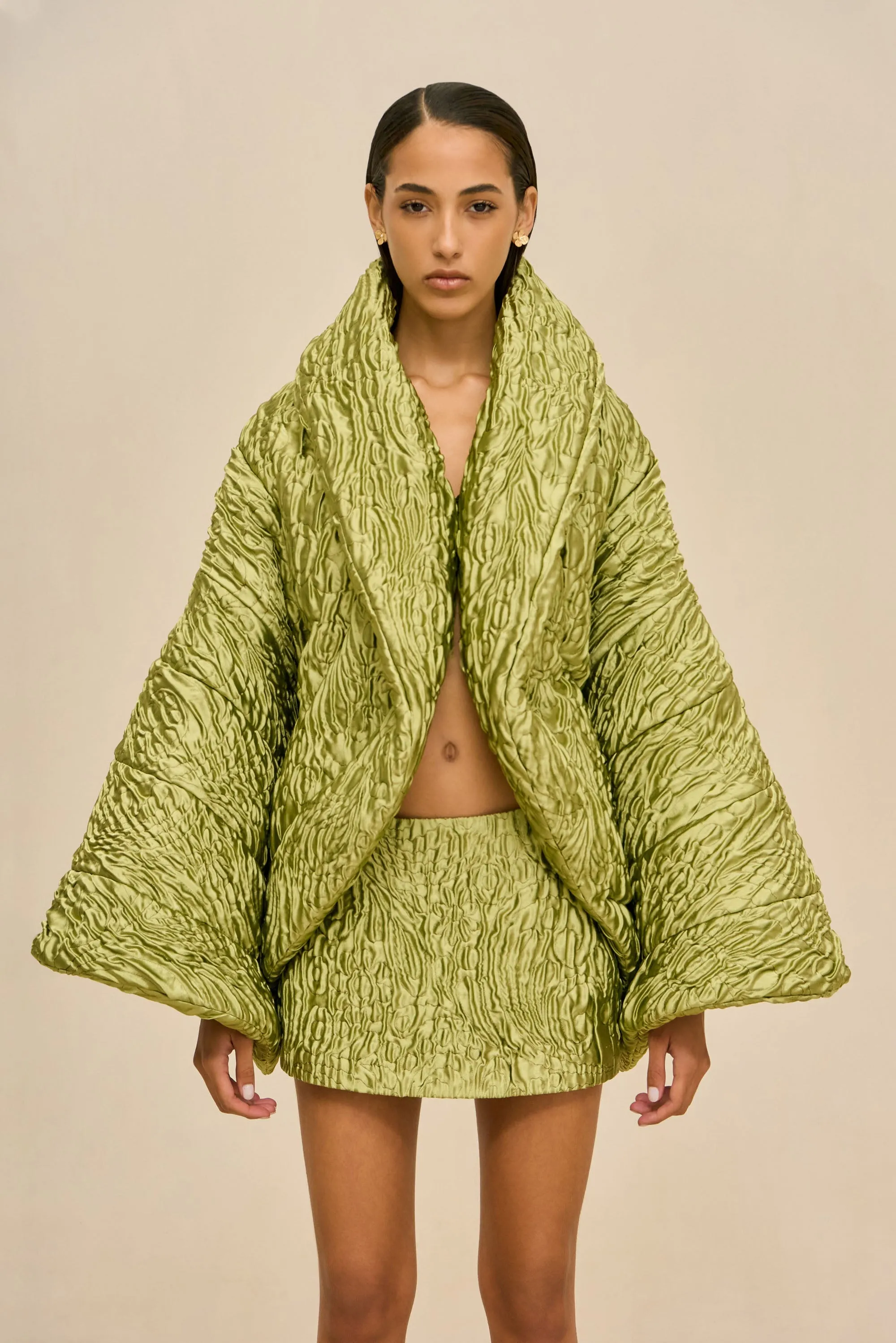 RYLEE JACKET - CHIVE sold by Cult Gaia product image thumbnail 2
