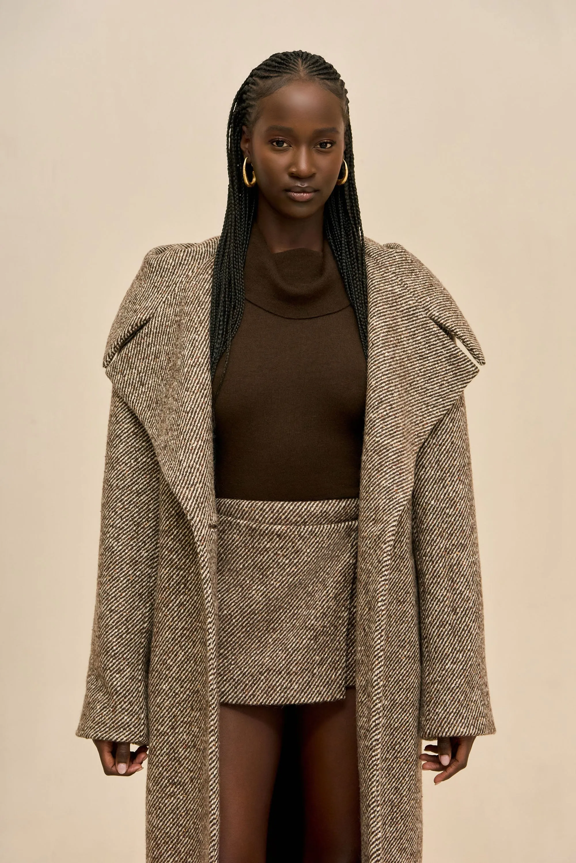 BRYAR COAT - SPARROW sold by Cult Gaia product image thumbnail 3