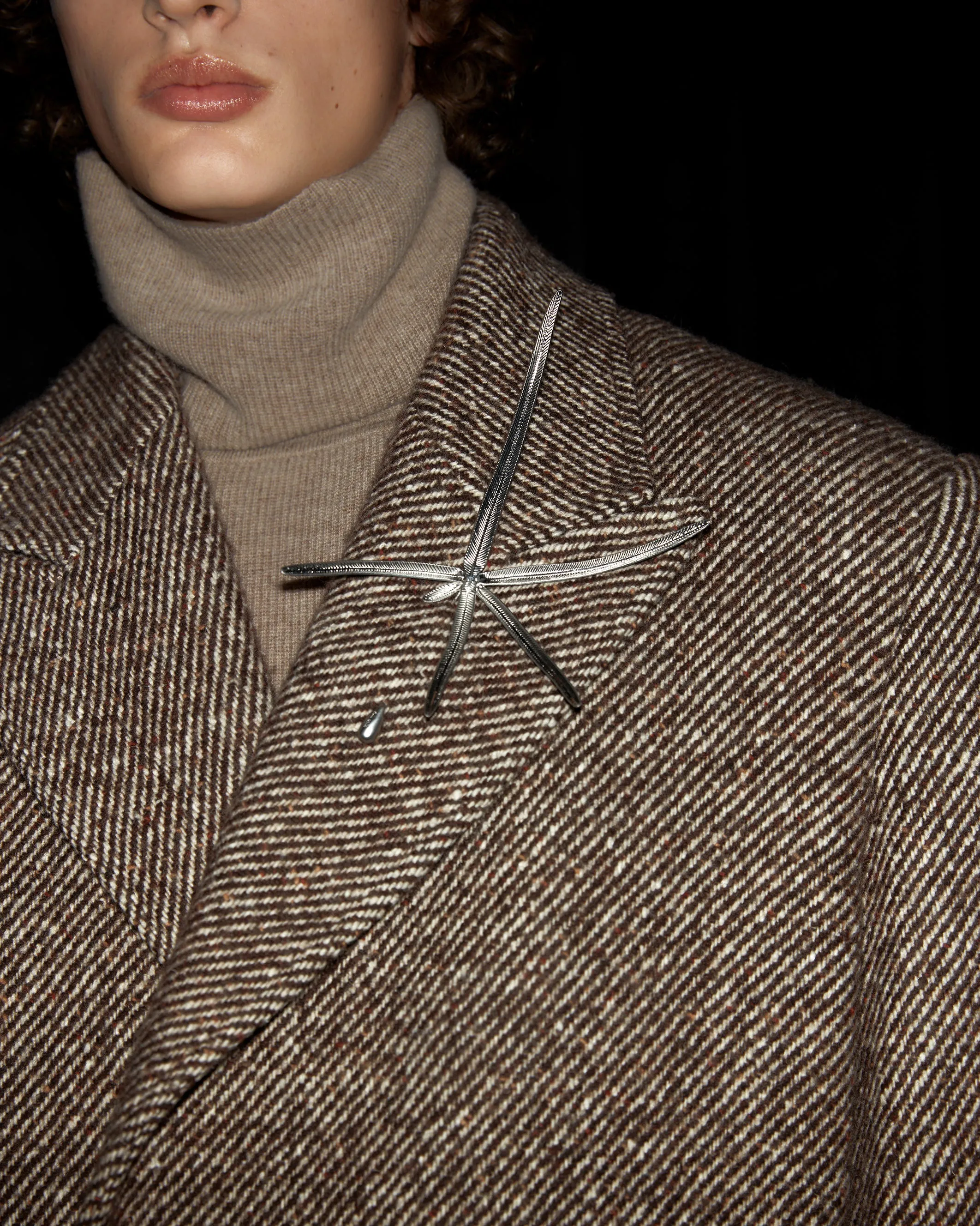 BRUMA COAT - SPARROW sold by Cult Gaia product image thumbnail 2