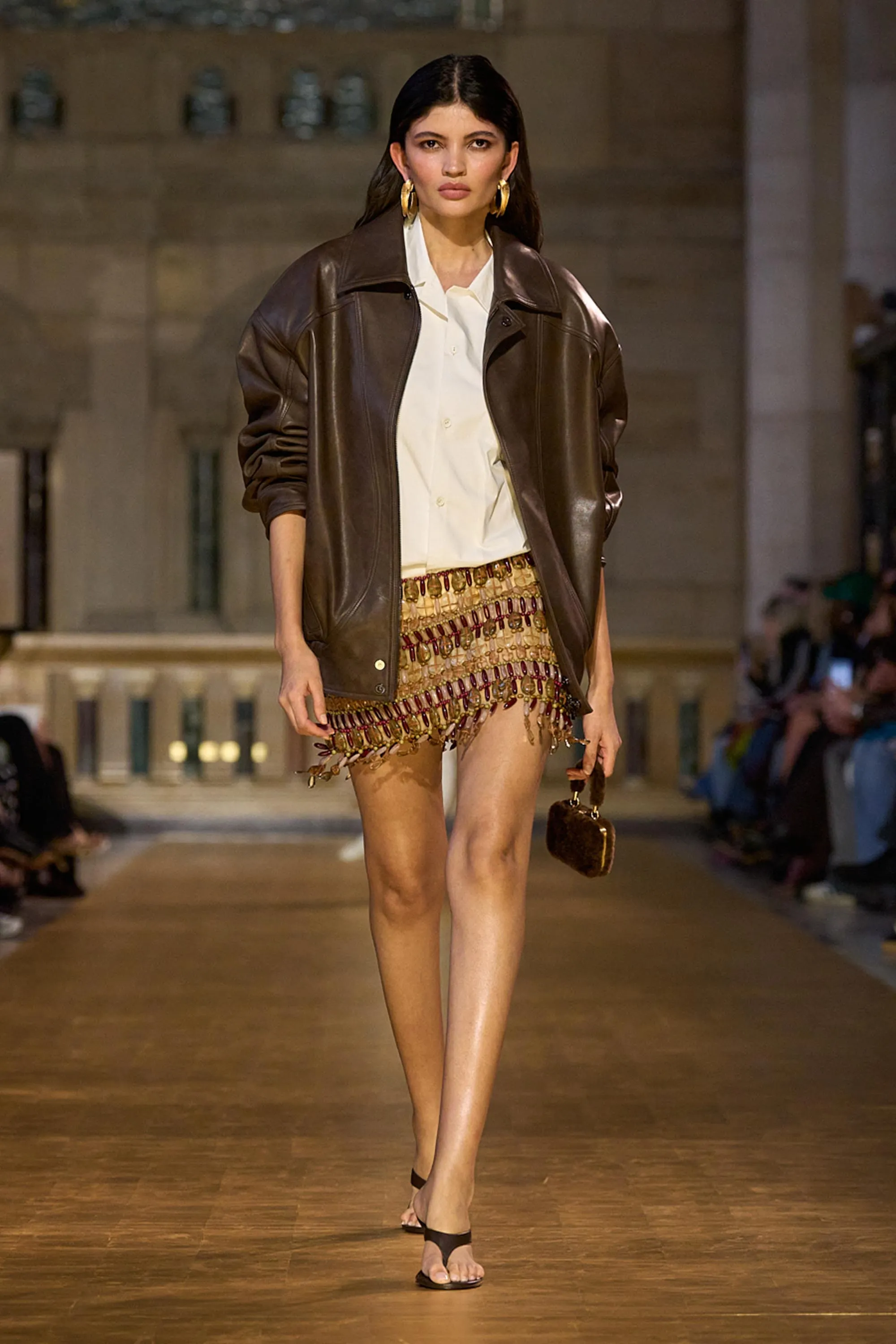 MATTHEW LEATHER JACKET - WREN sold by Cult Gaia