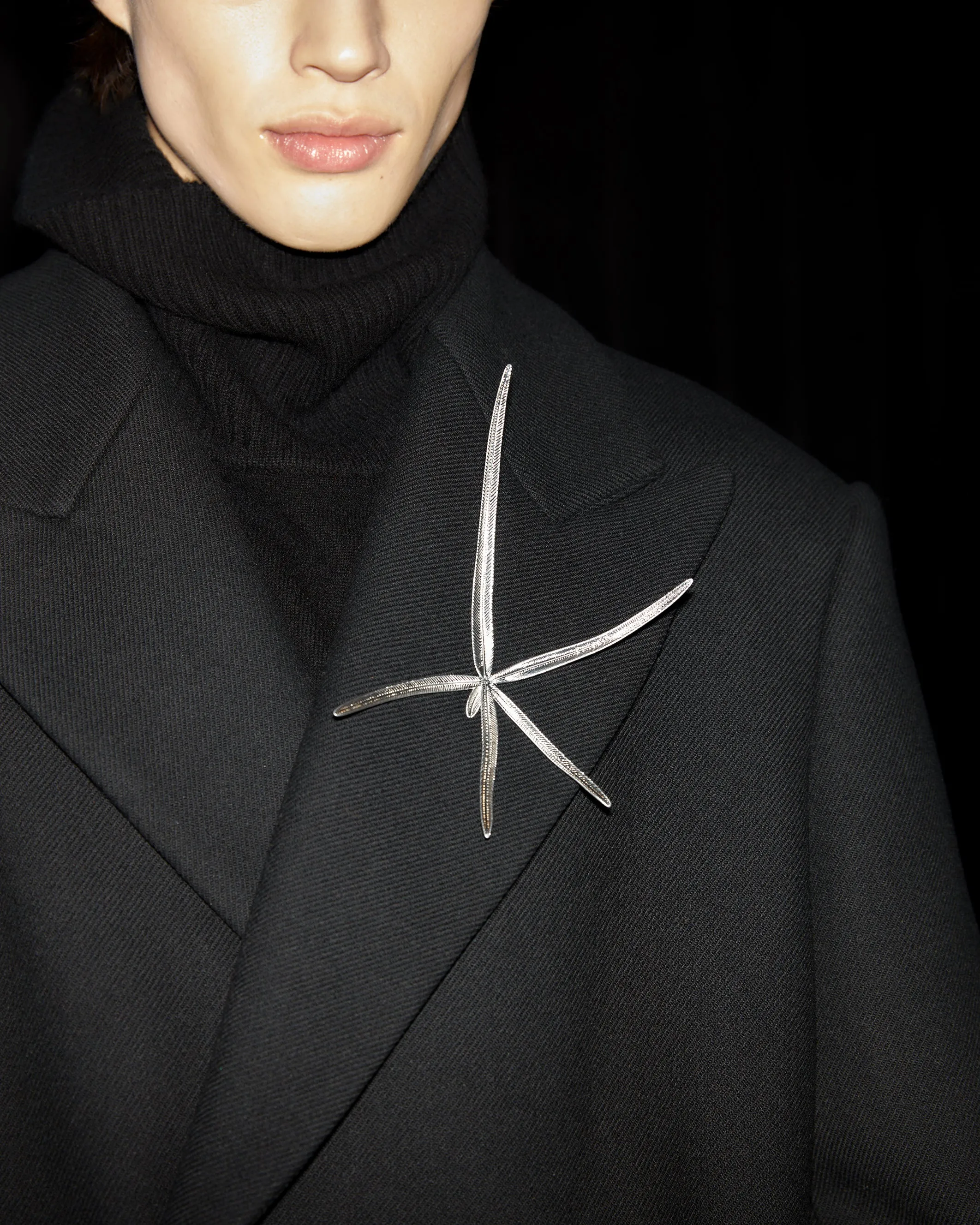 BRUMA COAT - BLACK sold by Cult Gaia product image thumbnail 2