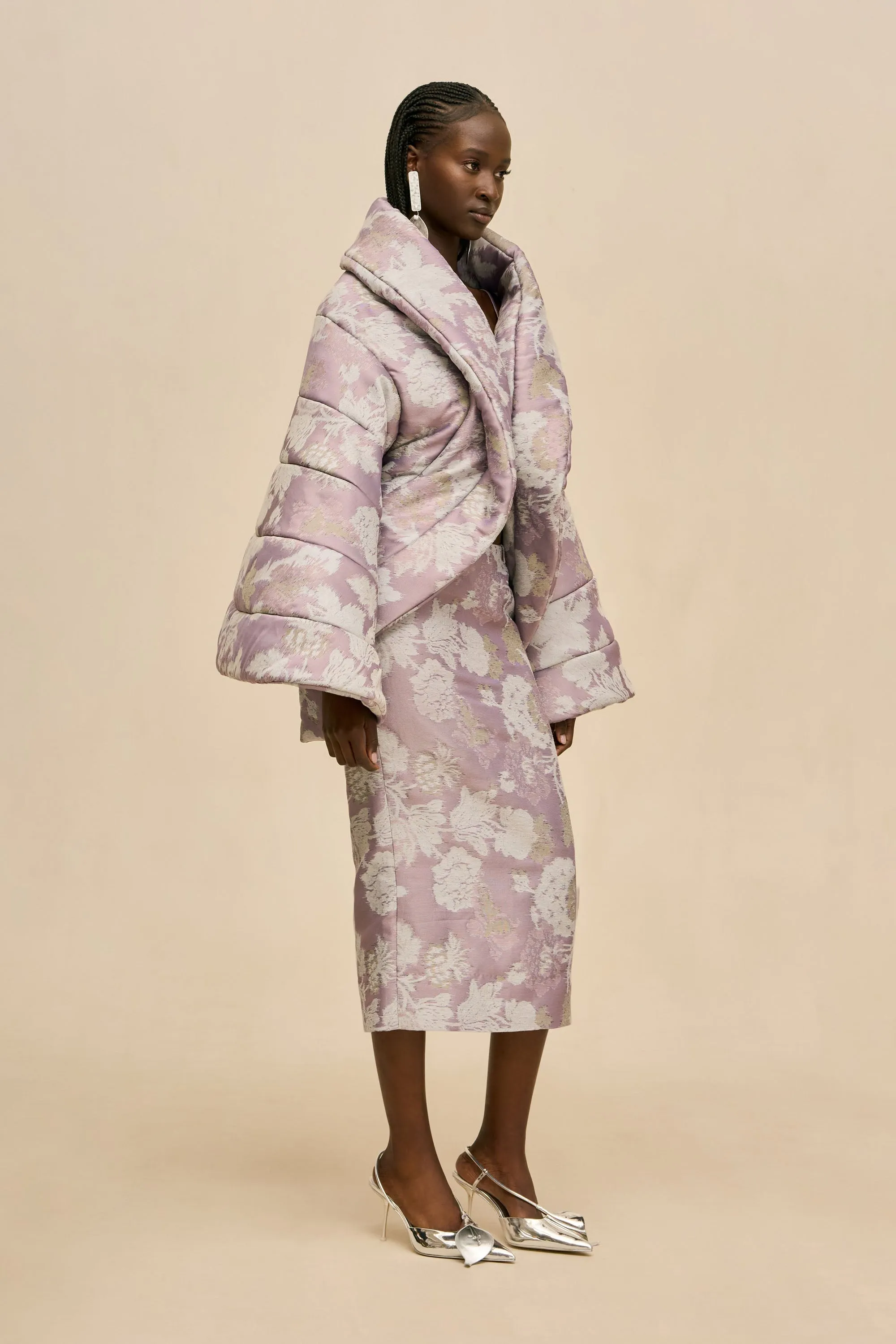 OLLIE SKIRT - FLORAL JACQUARD sold by Cult Gaia product image thumbnail 3