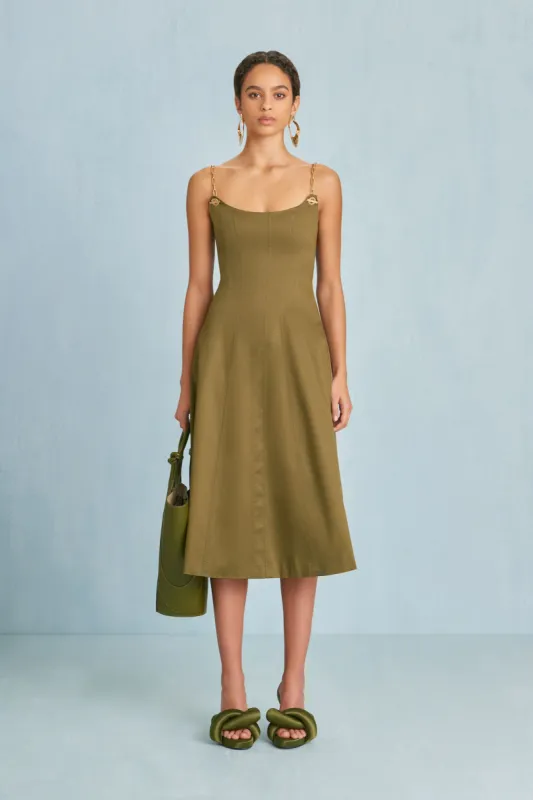 KENDRA DRESS - SERPENT sold by cult gaia