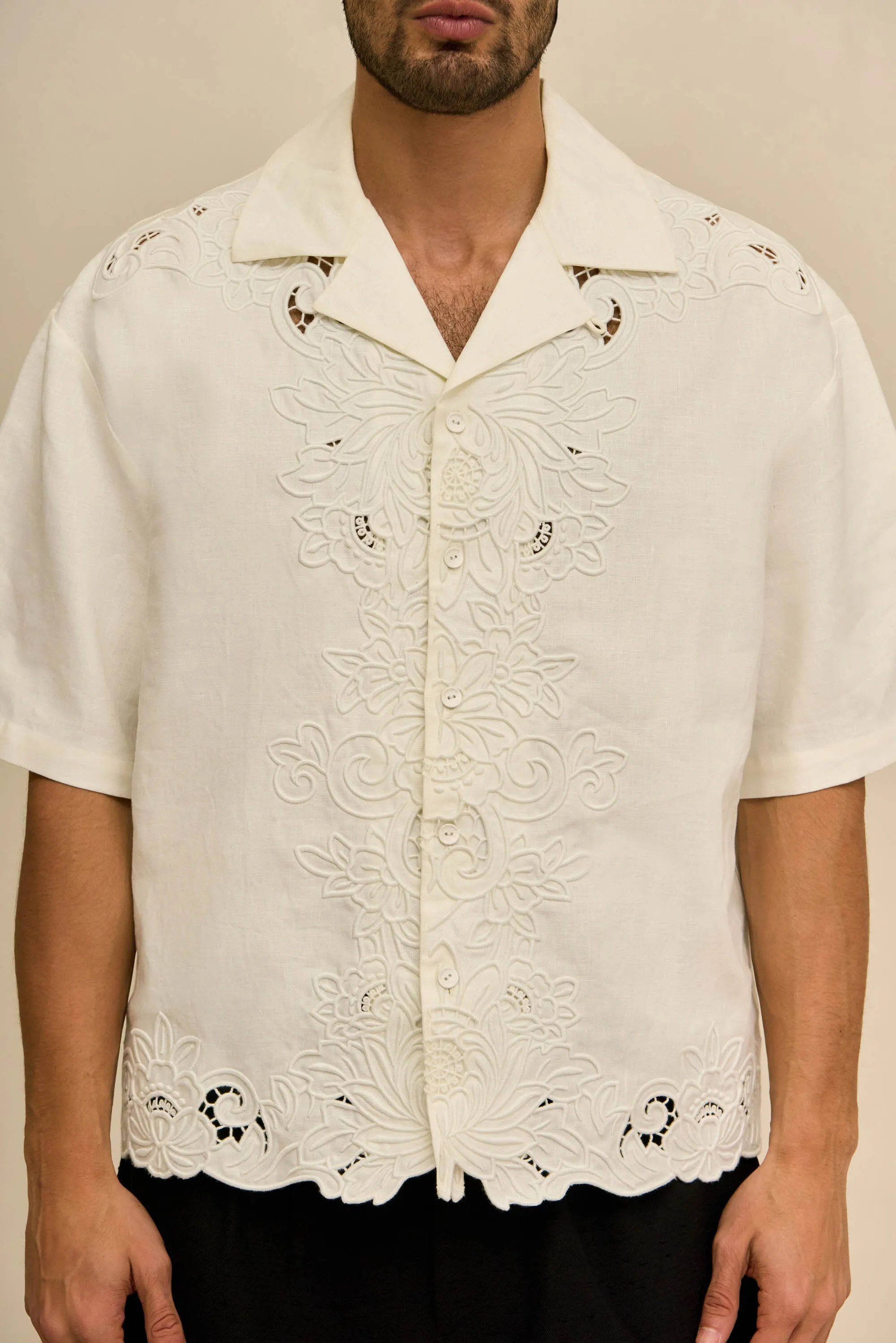 BRUNO SHIRT - OFF WHITE sold by Cult Gaia product image thumbnail 4