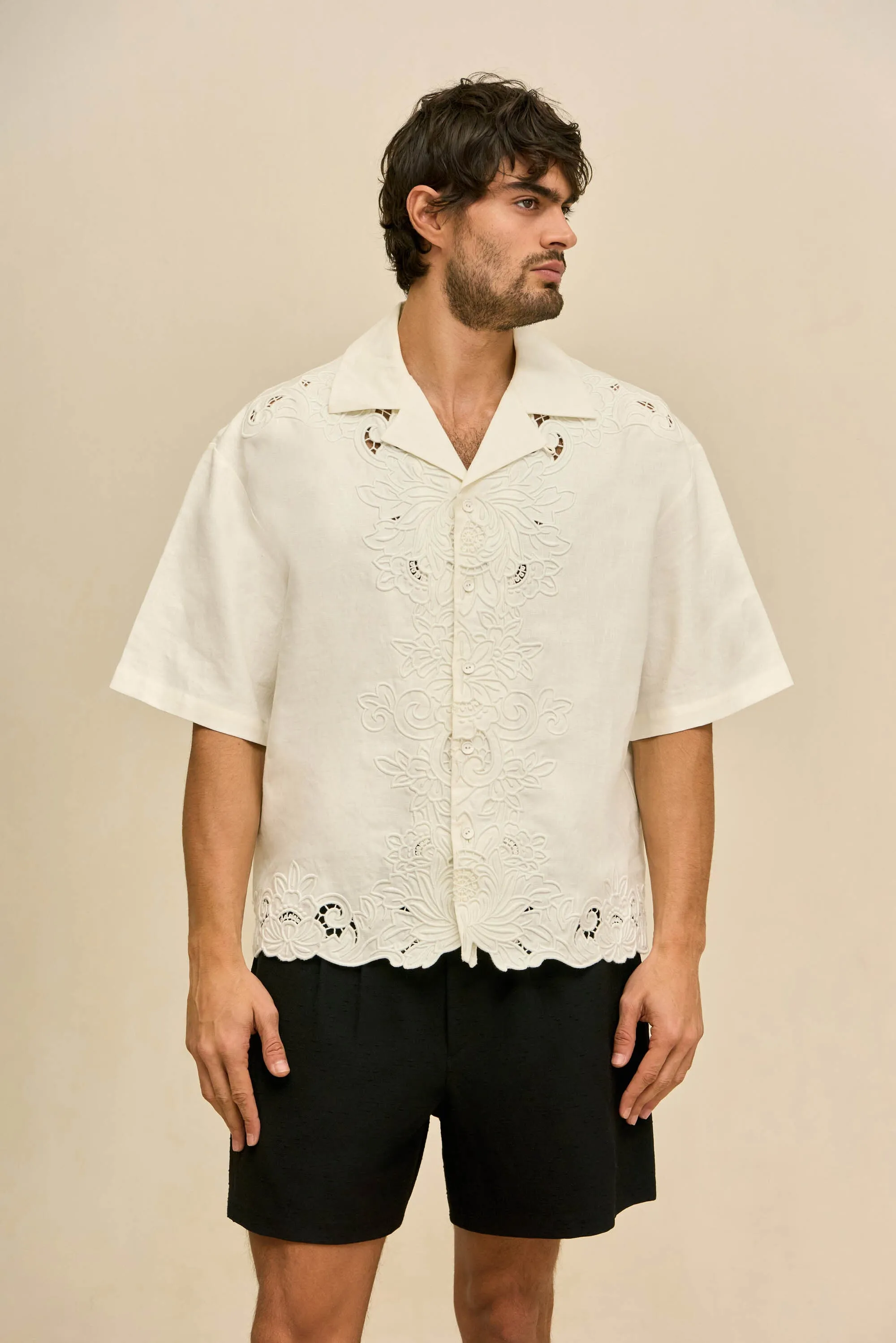 BRUNO SHIRT - OFF WHITE sold by Cult Gaia product image thumbnail 2