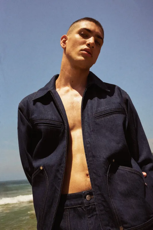 TORU JACKET - INDIGO made by Cult Gaia