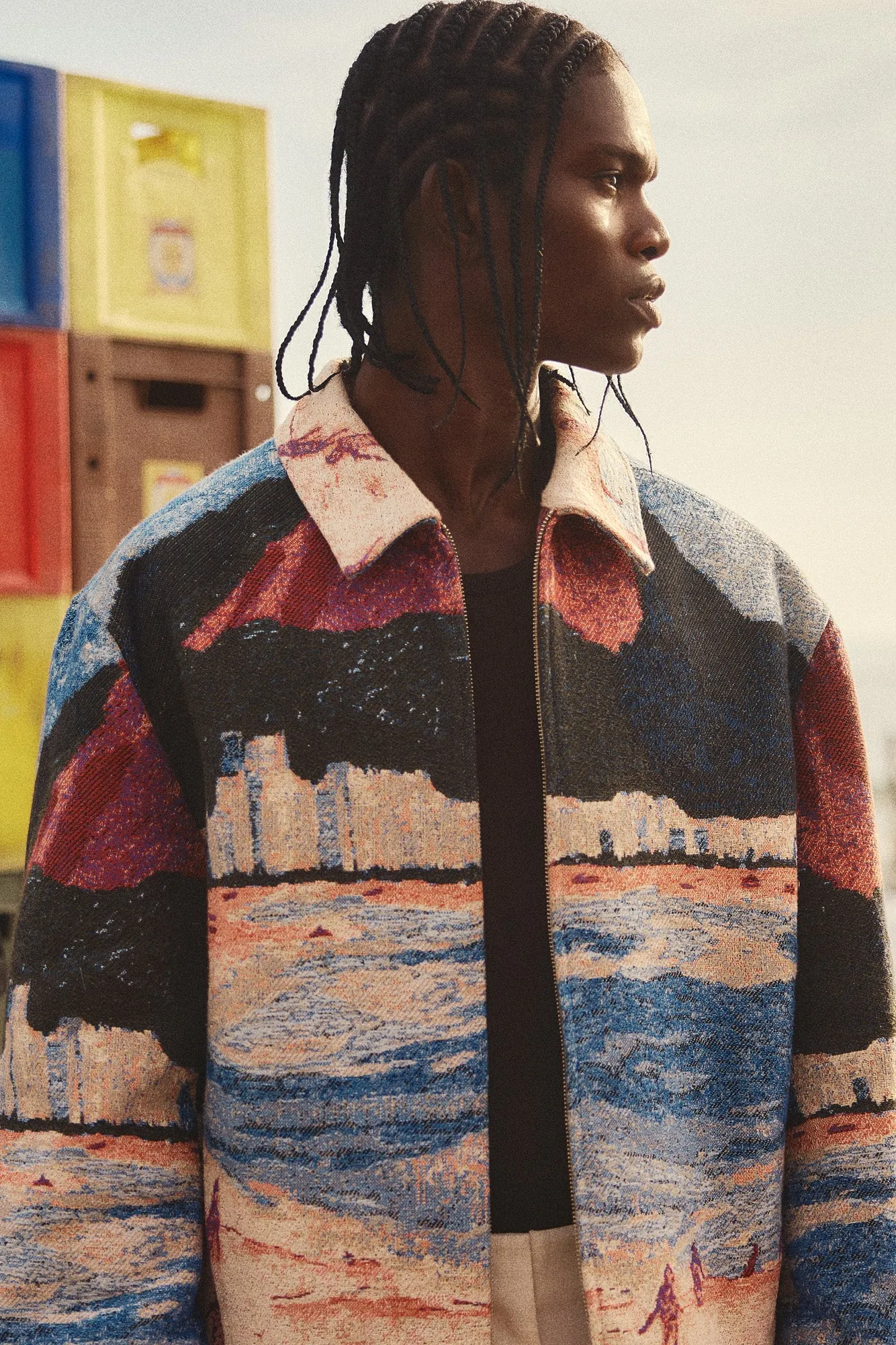 ODIN JACKET - RIO LANDSCAPE JACQUARD sold by Cult Gaia product image thumbnail 2