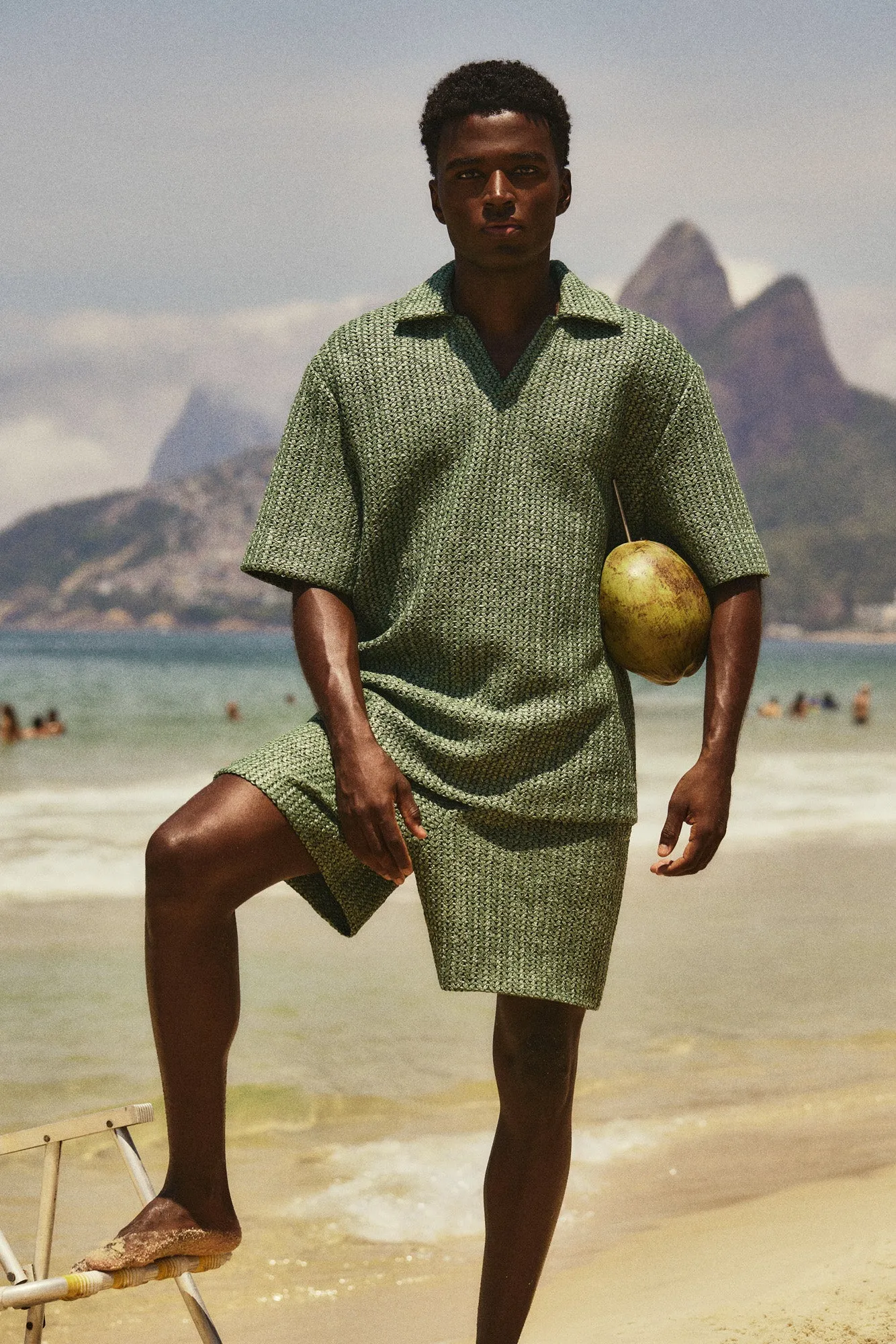 LORENZO SHIRT - SAGEBRUSH sold by Cult Gaia product image thumbnail 2