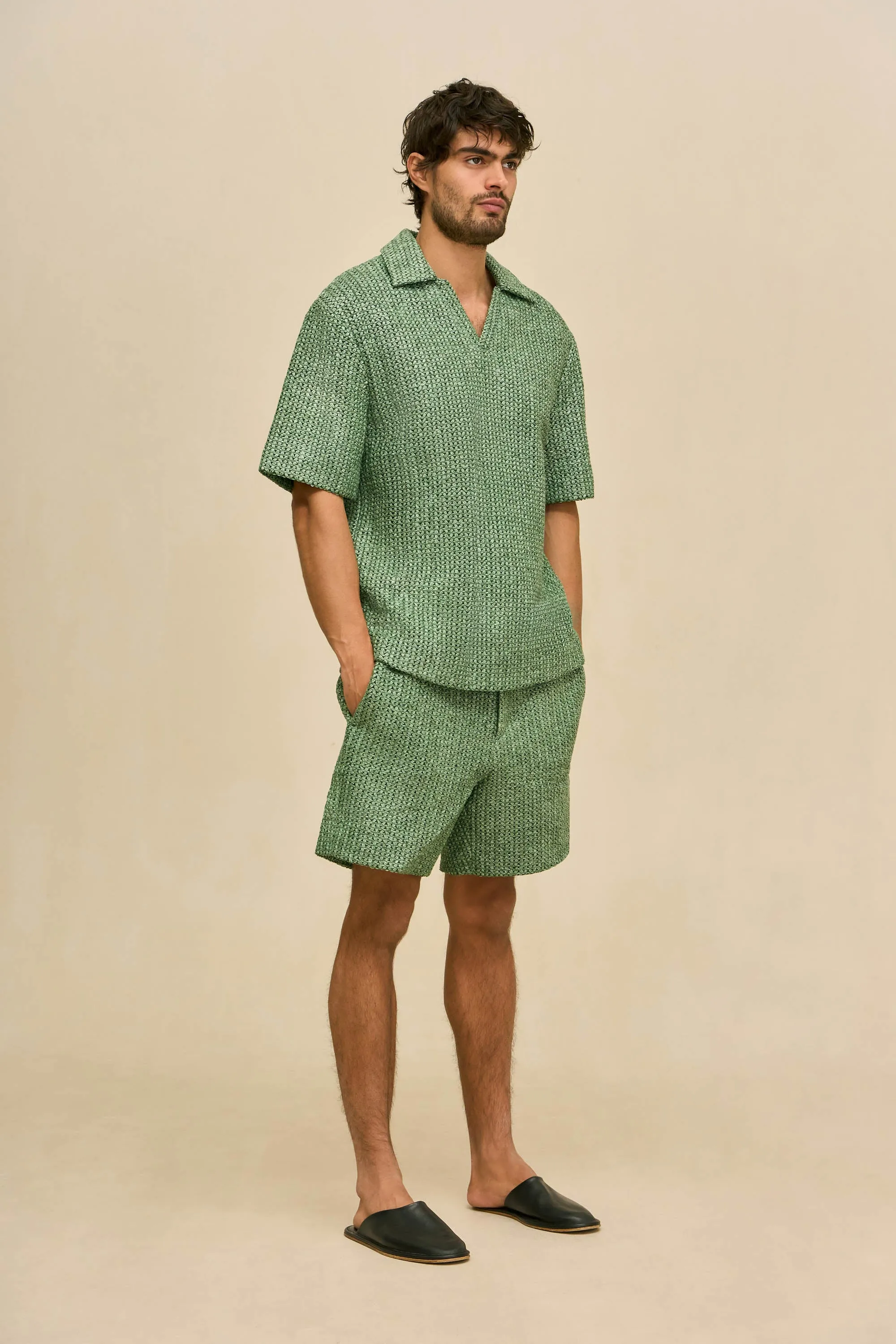 LORENZO SHIRT - SAGEBRUSH sold by Cult Gaia product image thumbnail 4