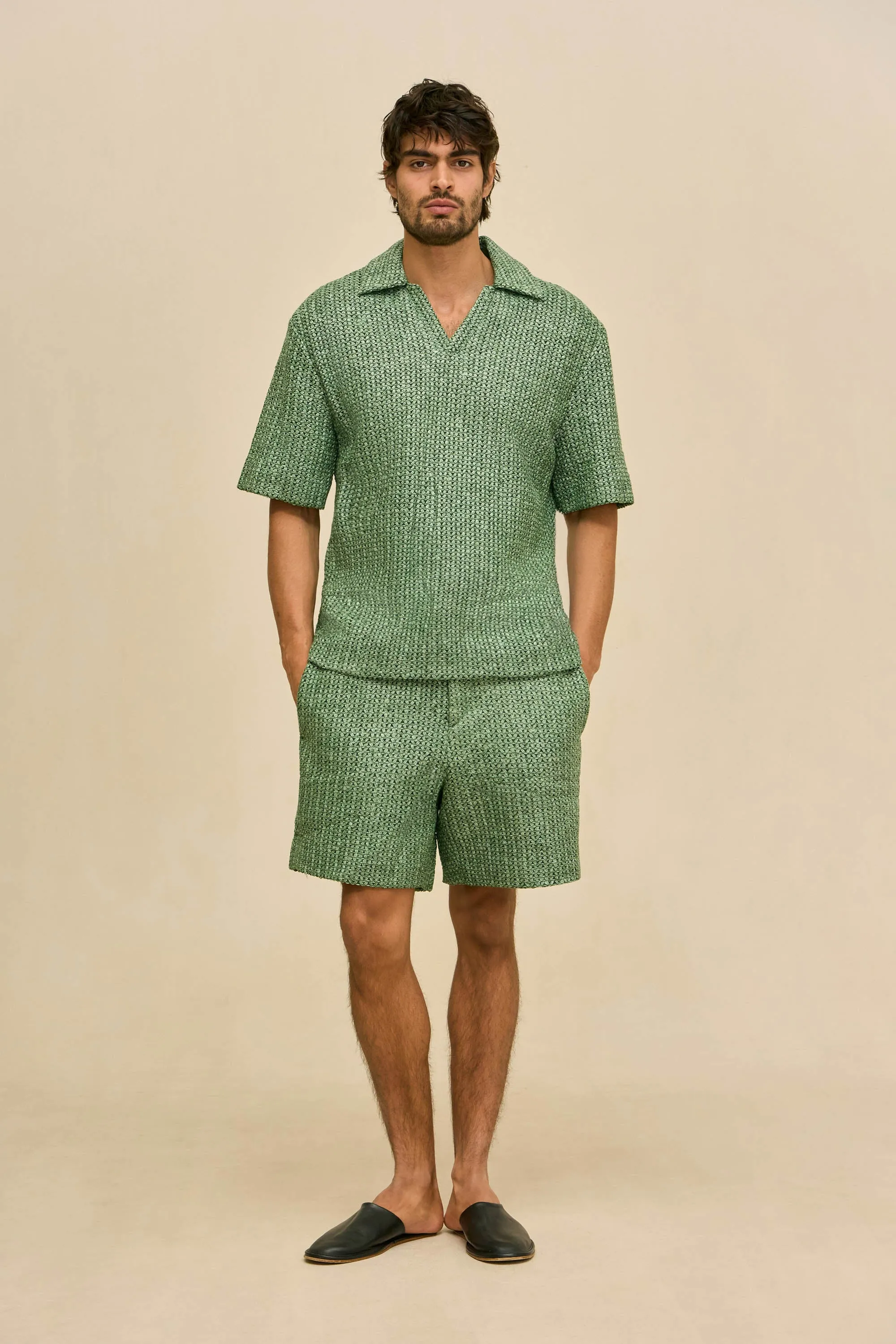 LORENZO SHIRT - SAGEBRUSH sold by Cult Gaia product image thumbnail 3