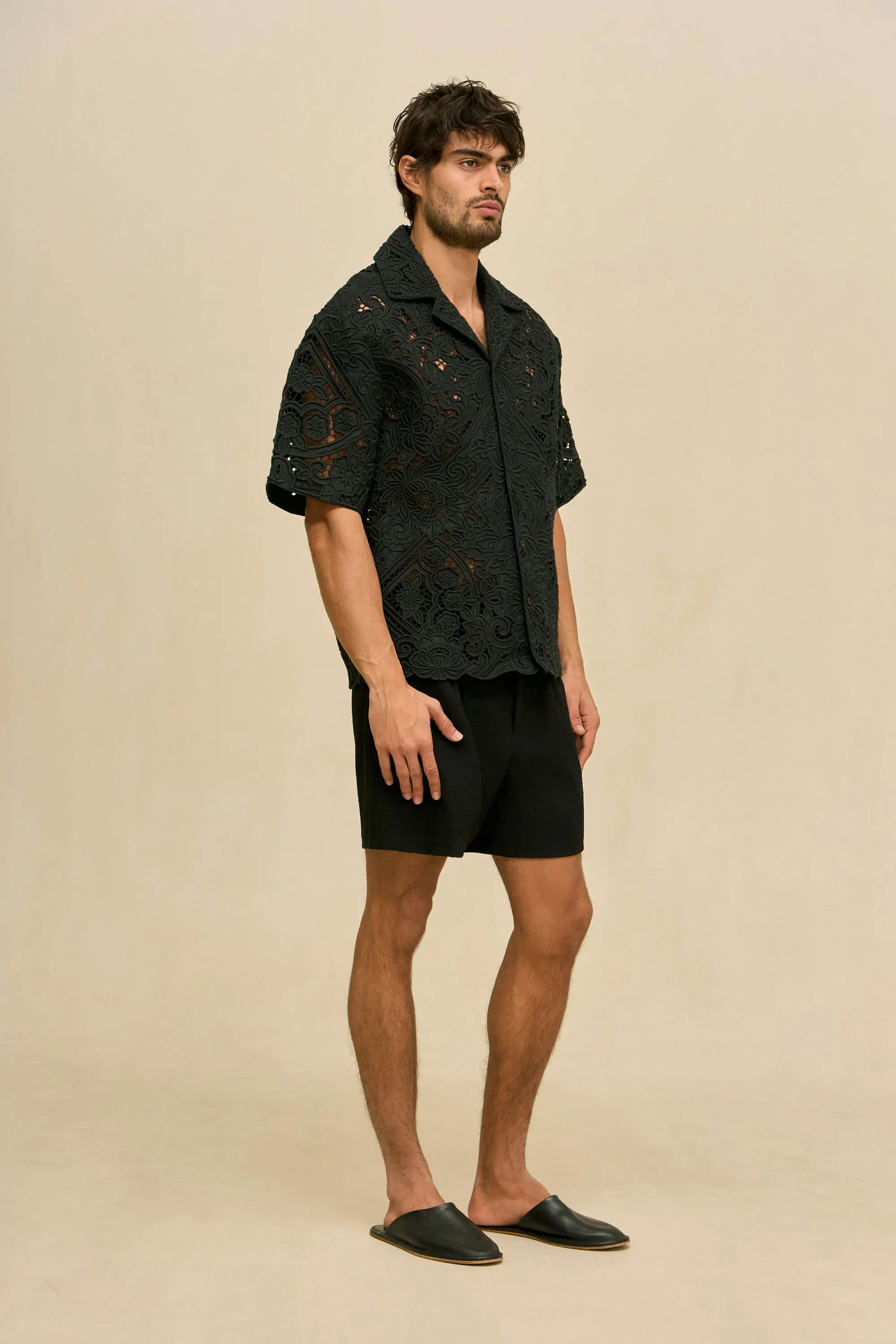 ALDER SHIRT - BLACK sold by Cult Gaia product image thumbnail 4