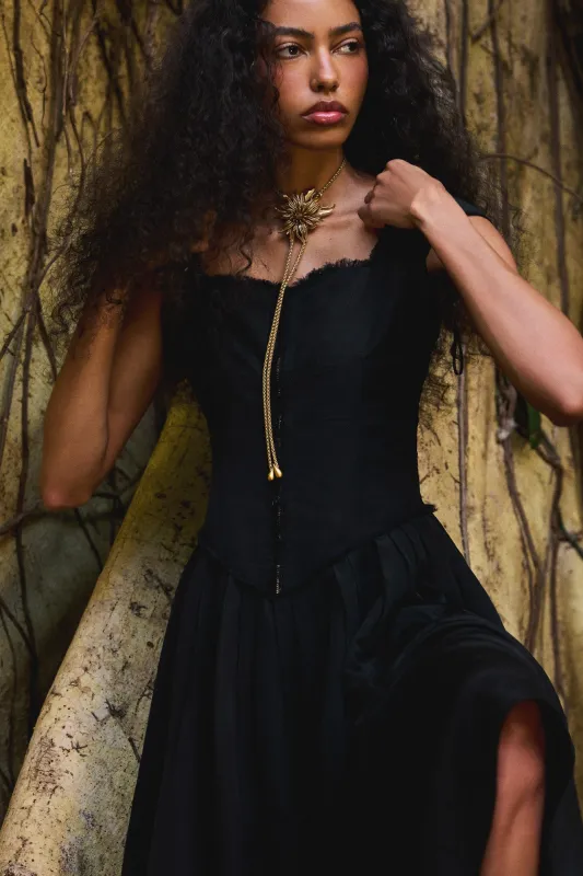 SOLSTICE DRESS - BLACK made by Cult Gaia