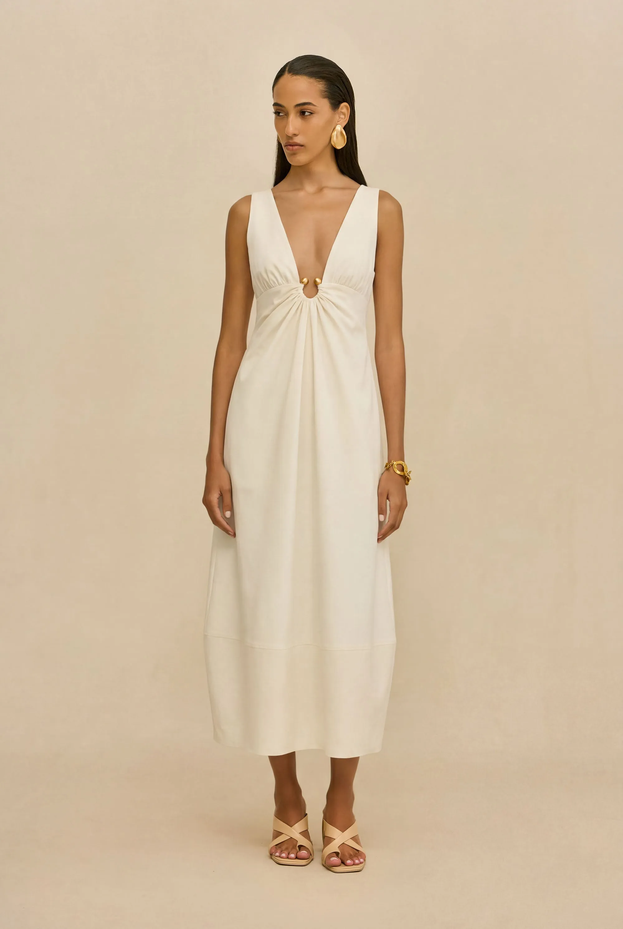 EBISU DRESS - OFF WHITE sold by Cult Gaia