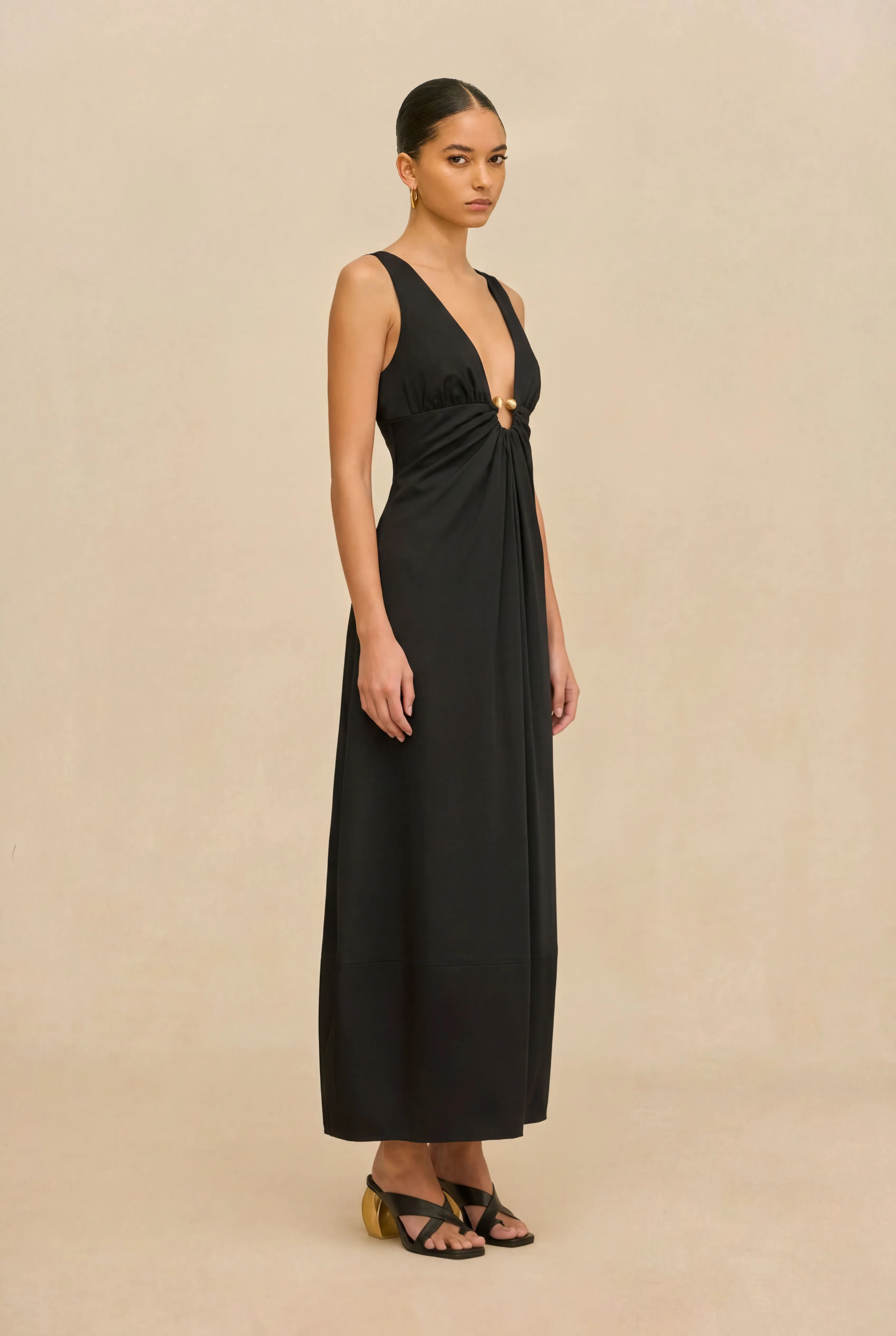 EBISU DRESS - BLACK sold by Cult Gaia product image thumbnail 3