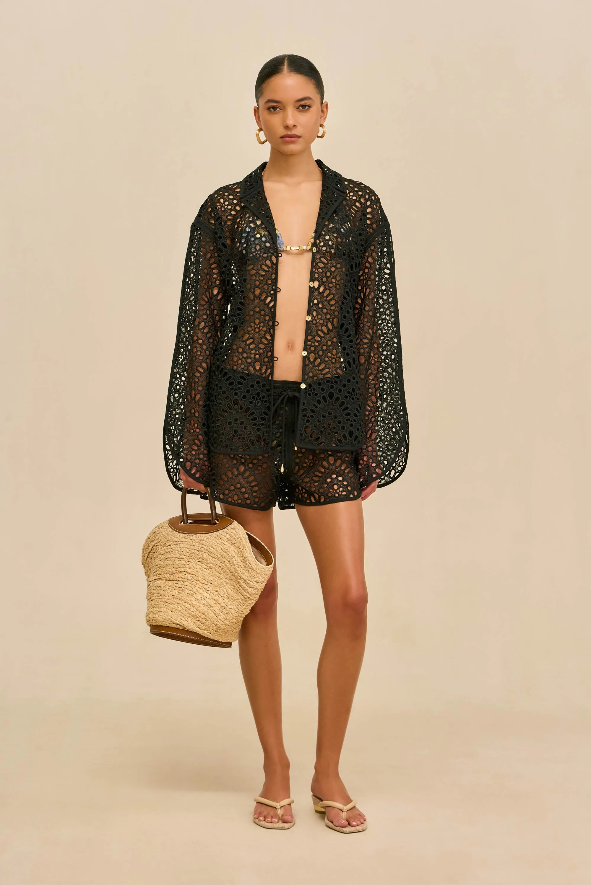 CARIENA SHORT - BLACK sold by Cult Gaia product image thumbnail 2