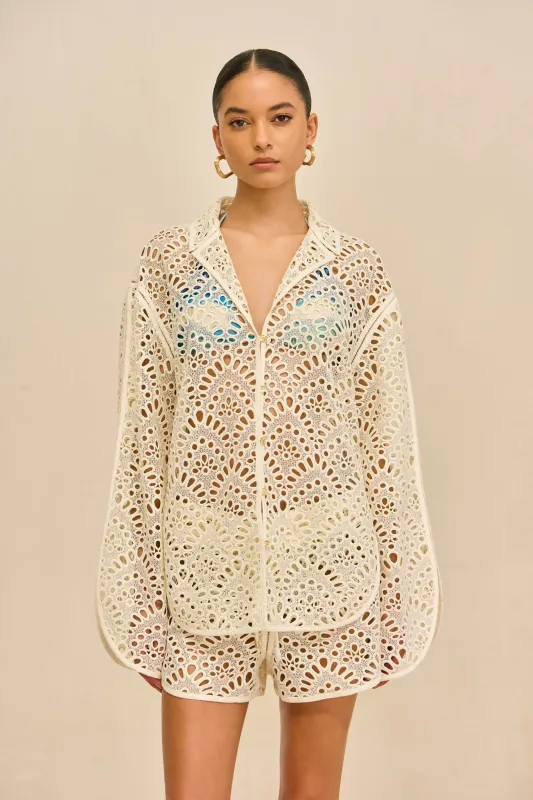 AZIZA TOP - OFF WHITE made by Cult Gaia