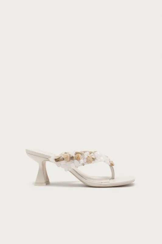 ABI SANDAL - ANTIQUE WHITE made by Cult Gaia