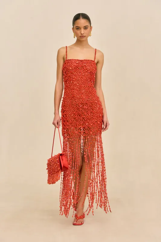 CALANTHA GOWN - CANYON made by Cult Gaia