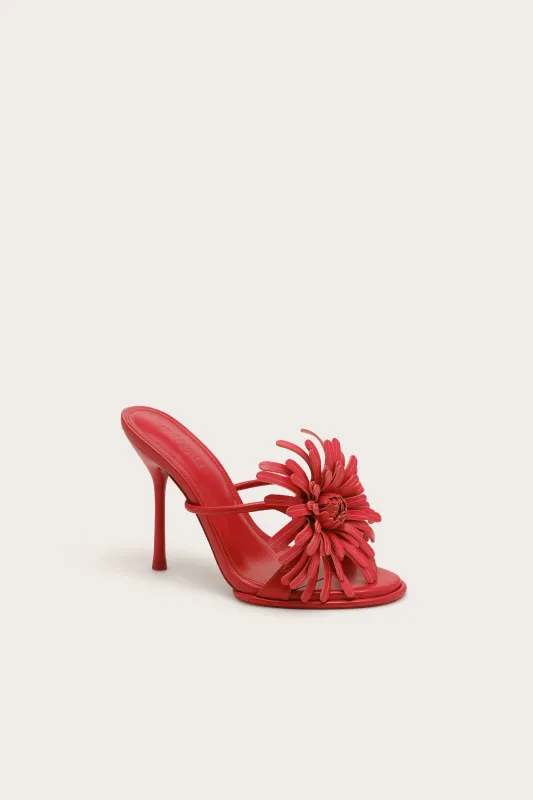 CARLA SANDAL - VERMILION made by Cult Gaia