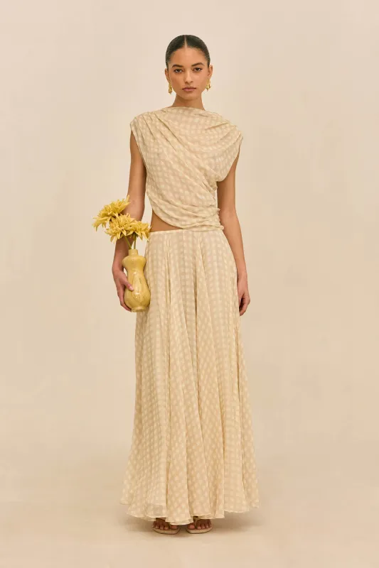 COSMEA SKIRT - SESAME MULTI made by Cult Gaia